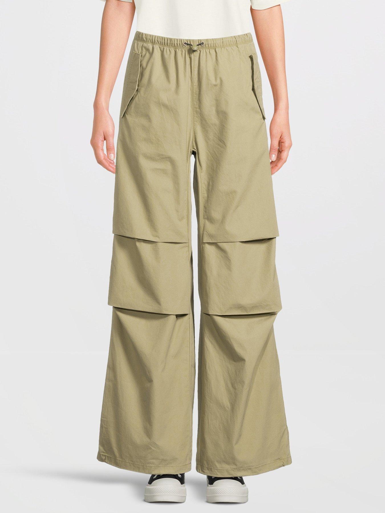 undefined Womens Parachute Pant - Khaki