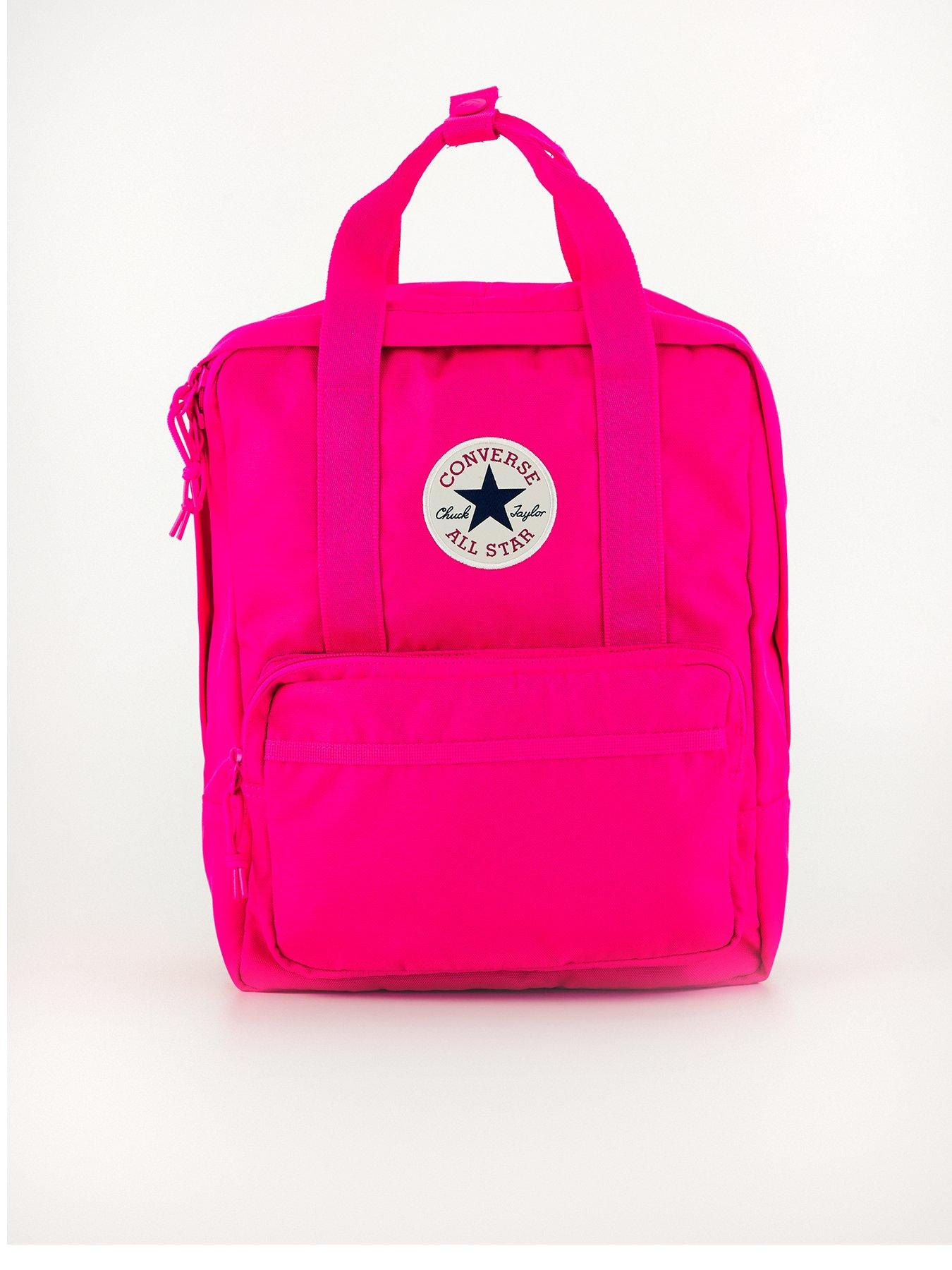 Pink square backpack on sale