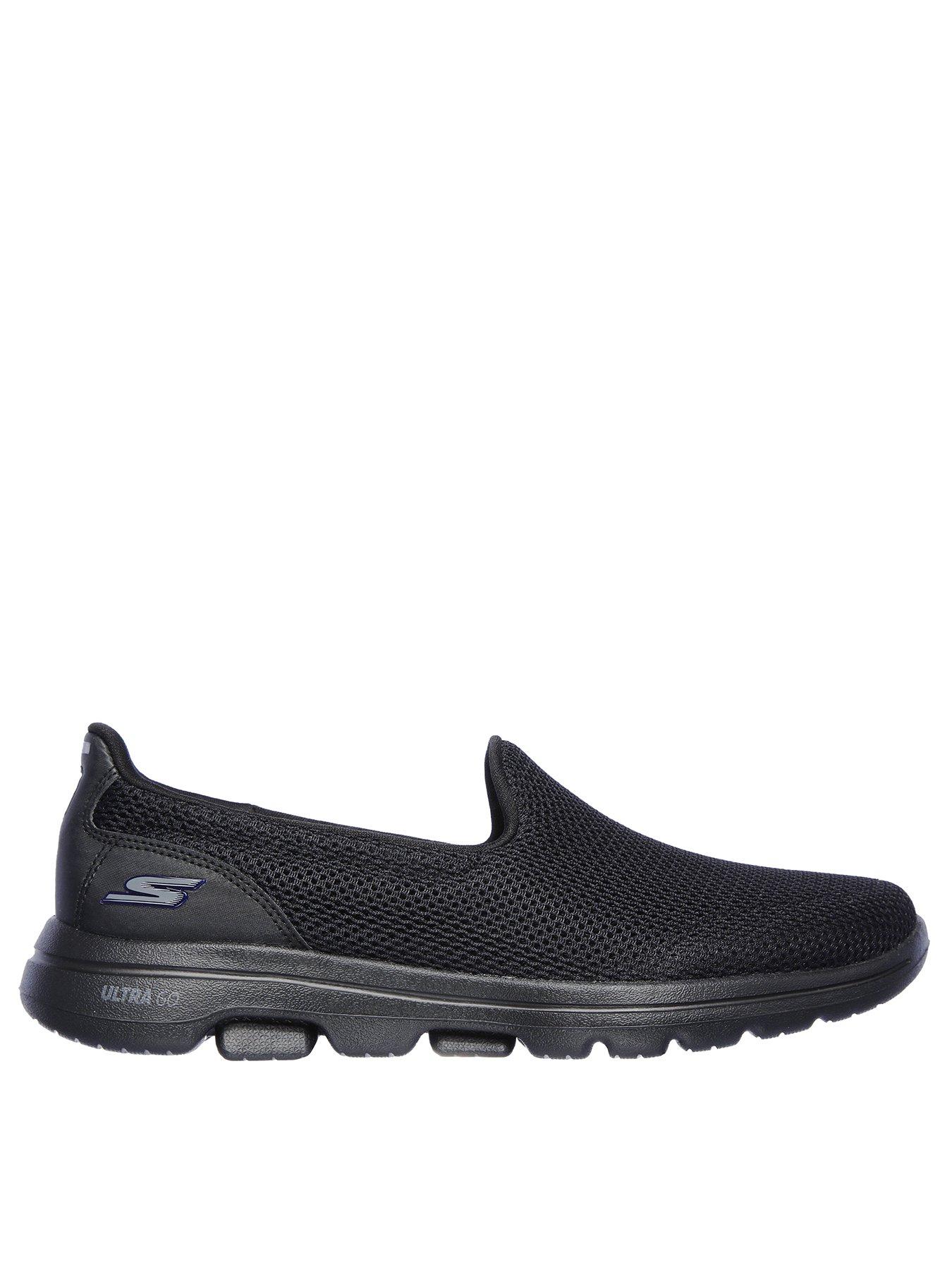 Skechers slip on deals wide fit