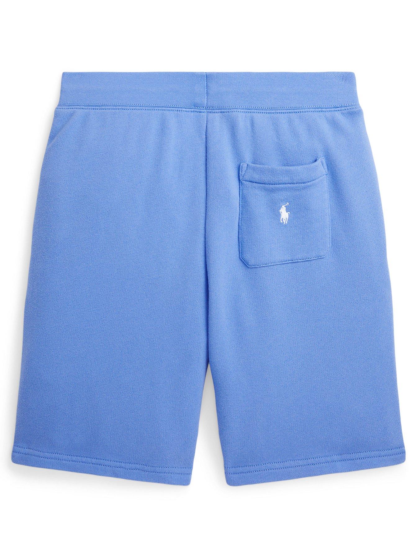 Boys Polo Jog Shorts Harbor Island Blue