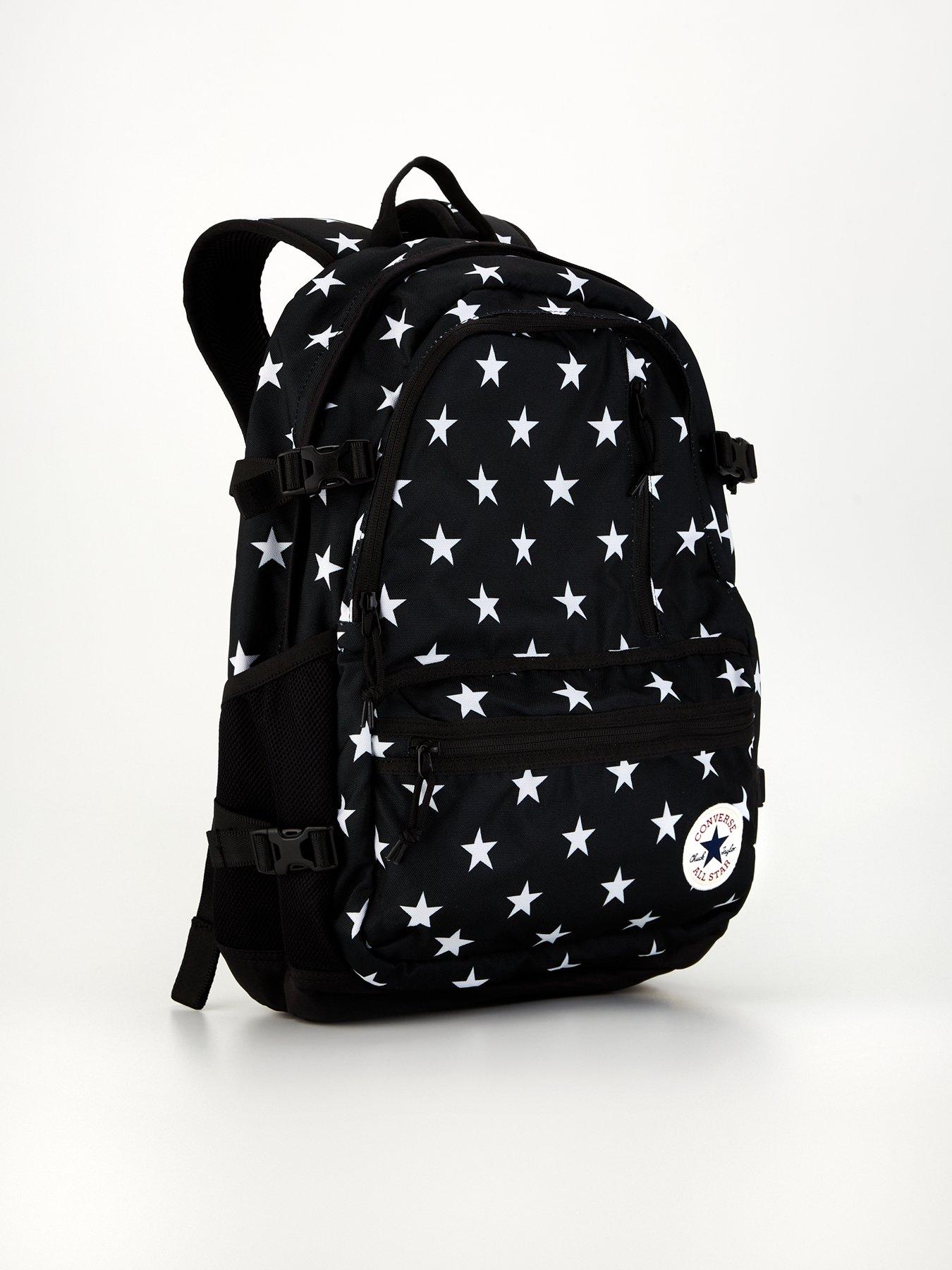 Converse Kids Straight Edge Backpack - Stars | Very.co.uk