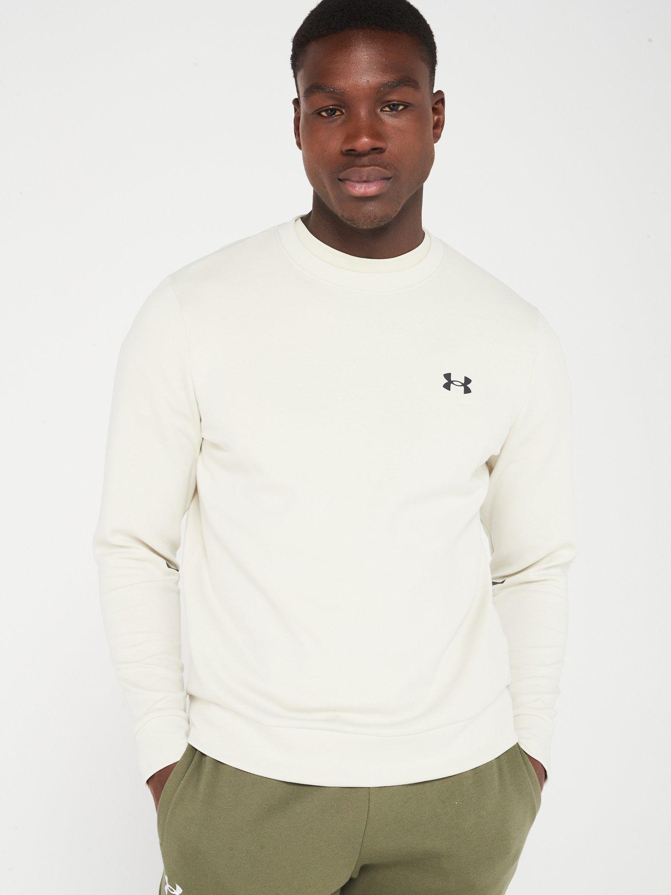 Men's under armour hot sale crew neck sweatshirt