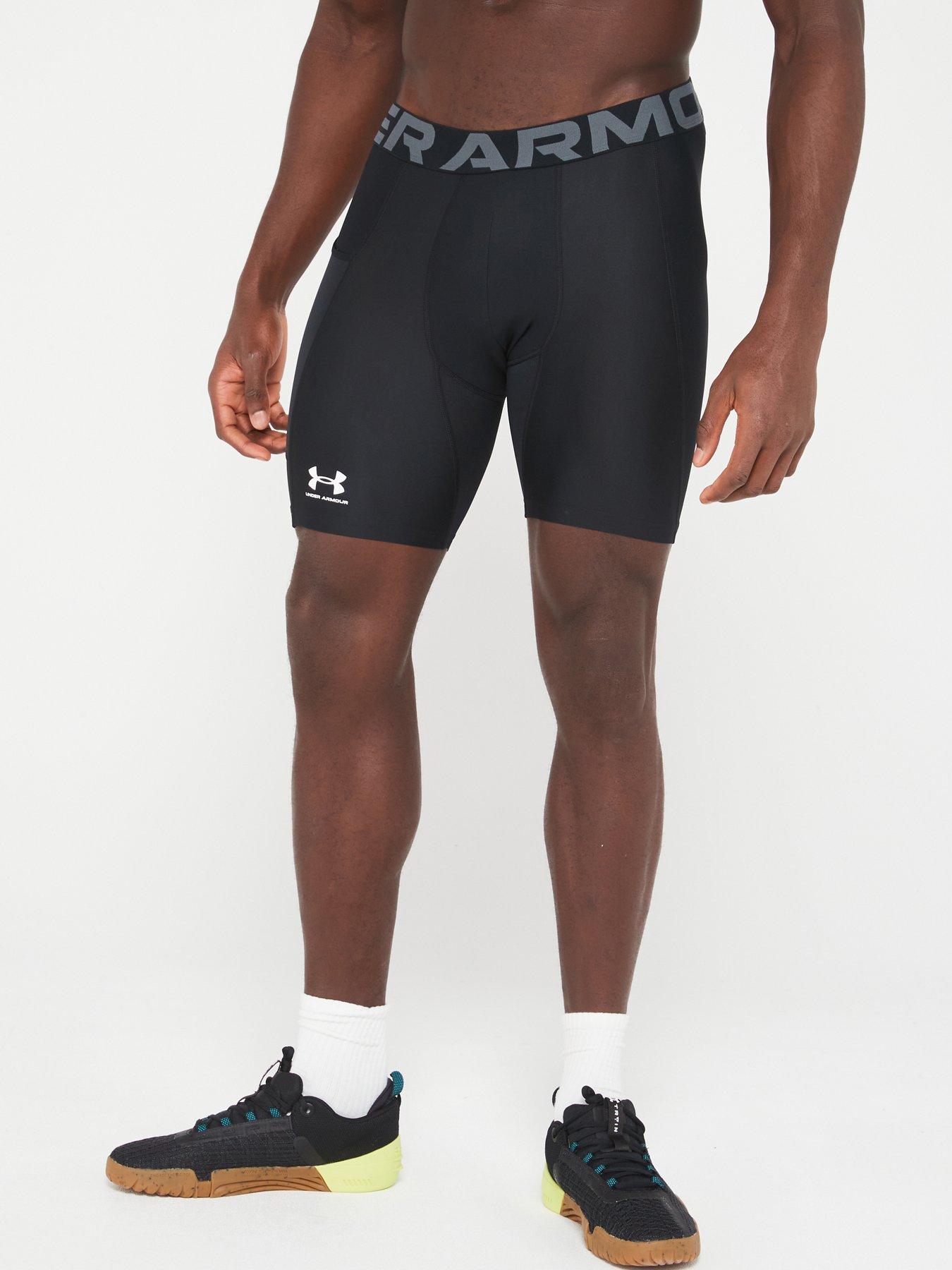 UNDER ARMOUR Men's Training HeatGear® Armour Shorts - Black/White ...