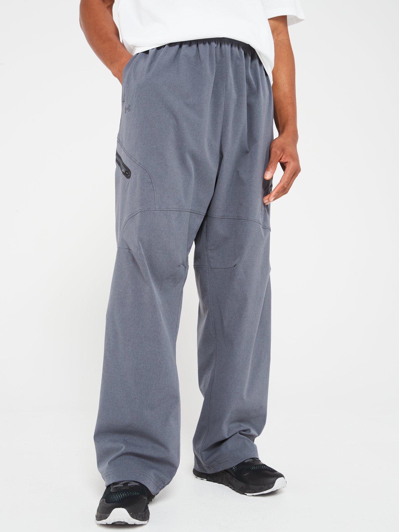 UNDER ARMOUR Men's Unstoppable Airvent Cargo Pants - Grey | Very.co.uk