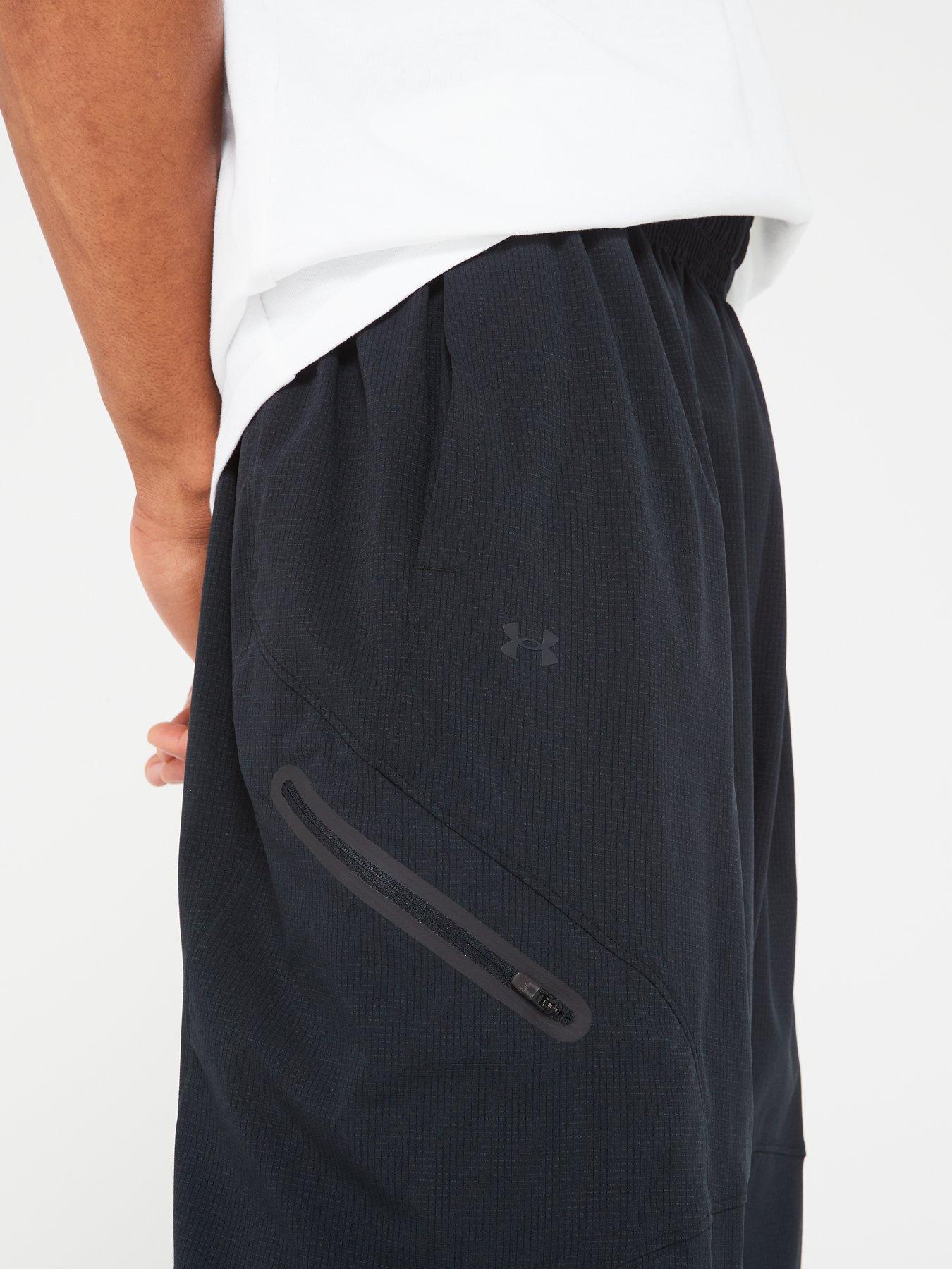 Image 4 of 4 of UNDER ARMOUR Men's Unstoppable Airvent Cargo Pants - Black