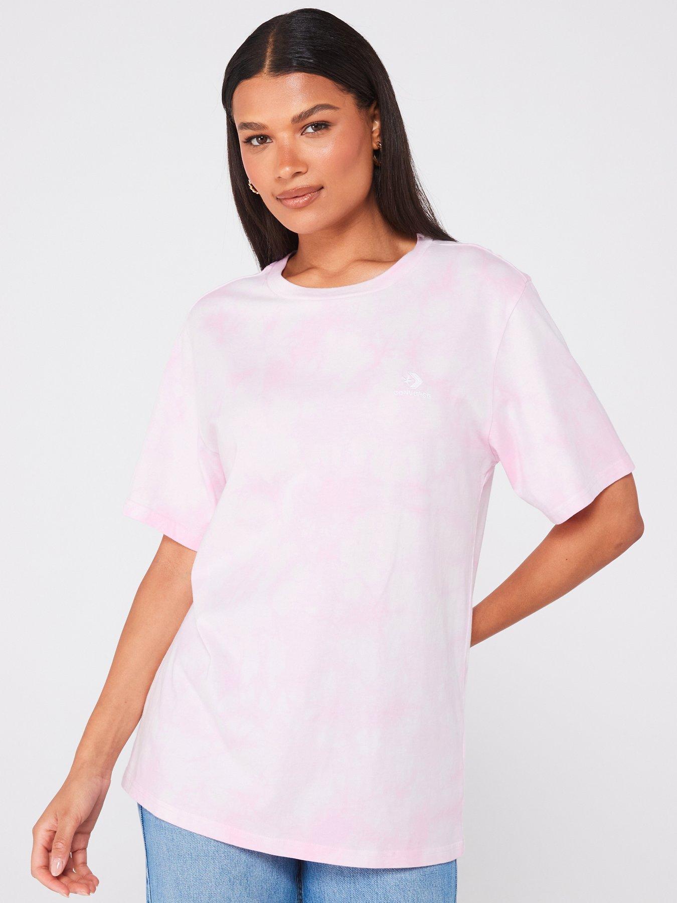 undefined Marble Wash T-Shirt - Lilac