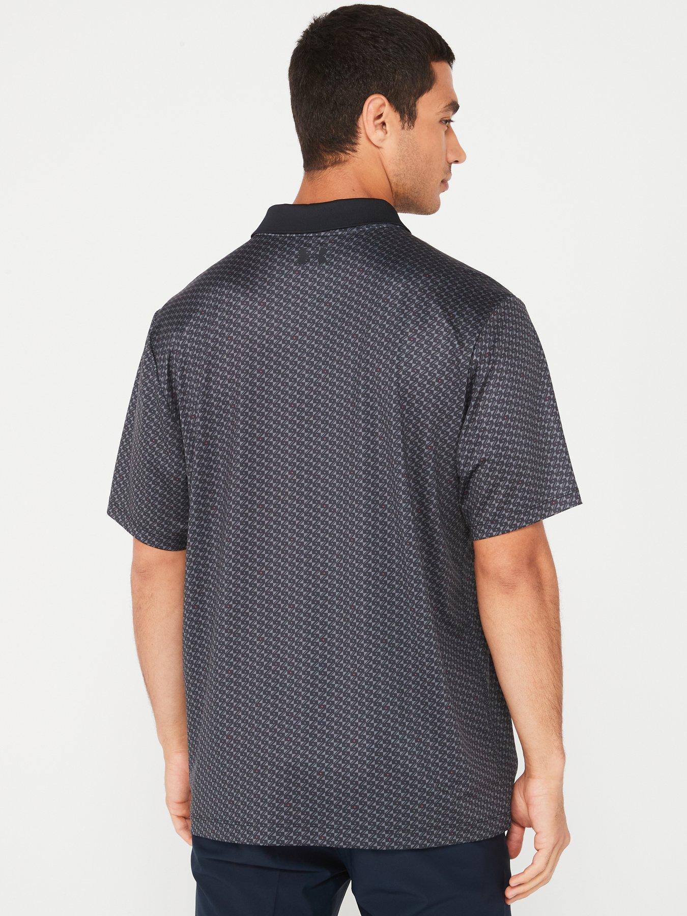 Black under armor sale polo