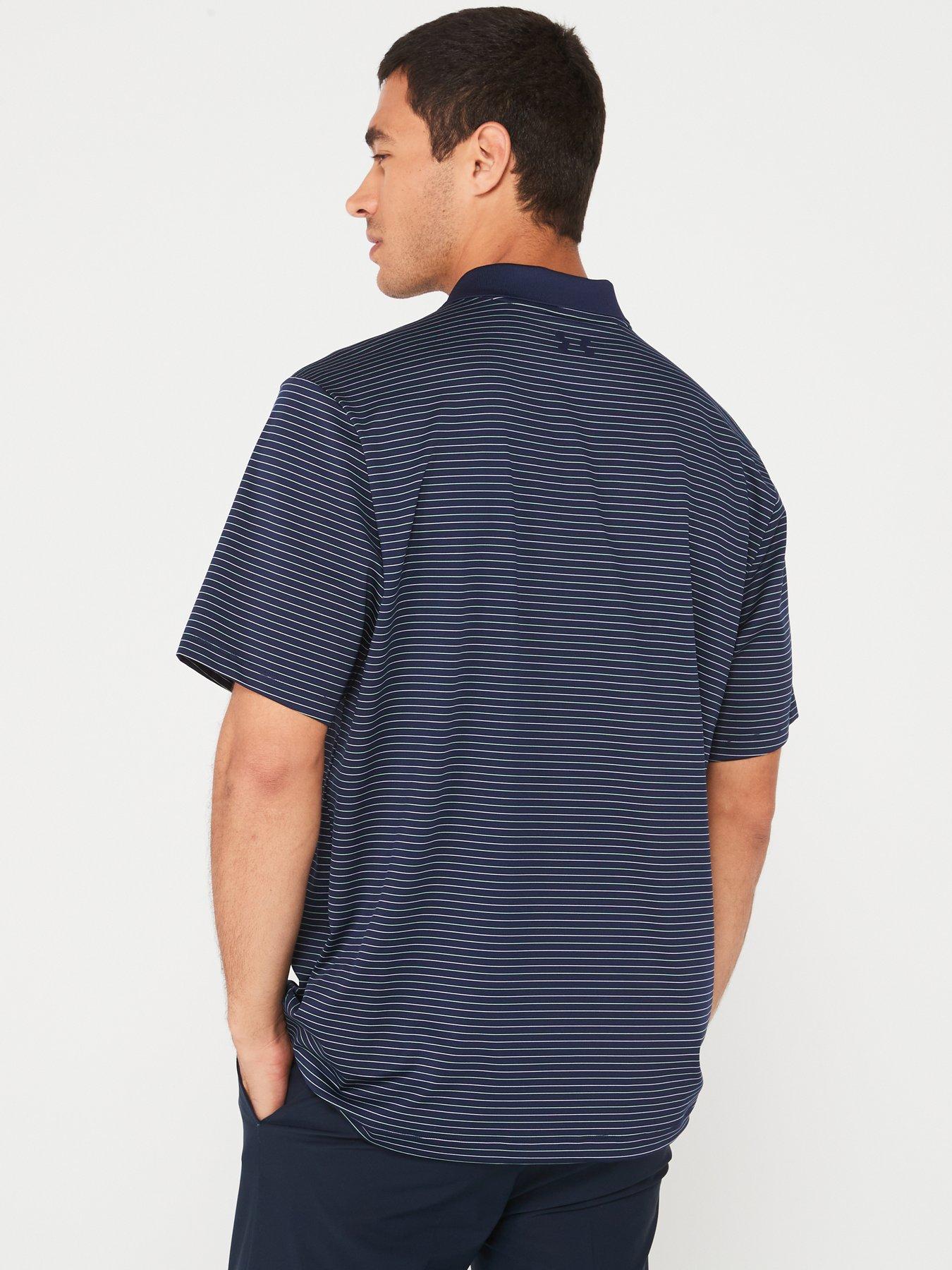 Under armour best sale men's striped polo