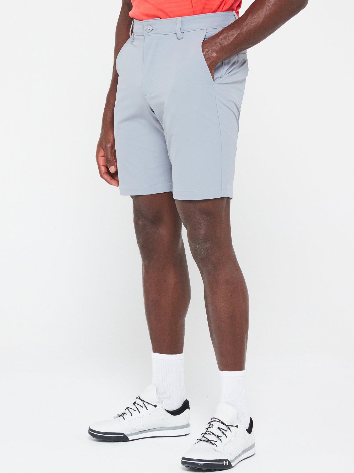UNDER ARMOUR Men's Golf Tech Taper Shorts - Grey