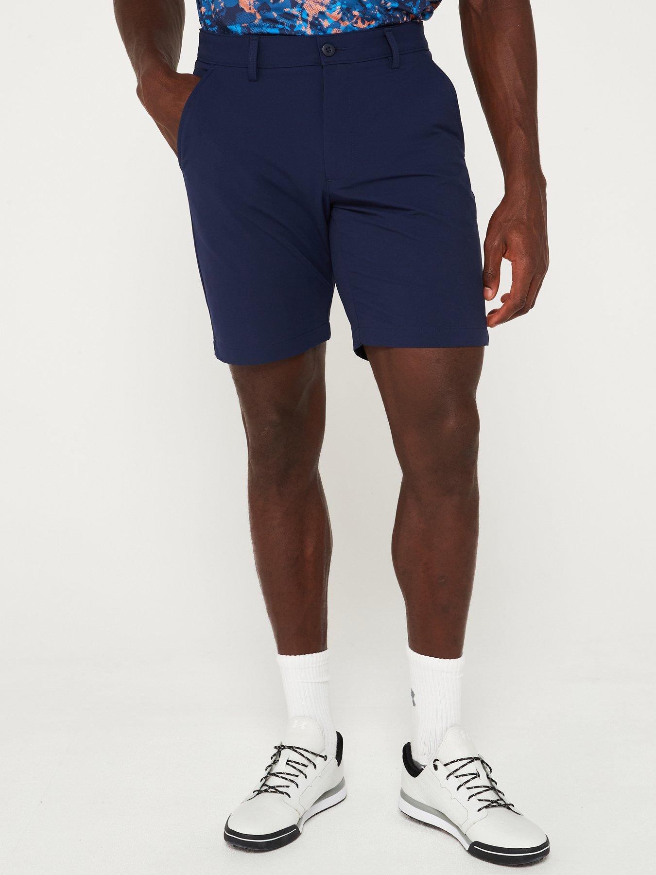undefined Men's Golf Tech Taper Shorts - Navy