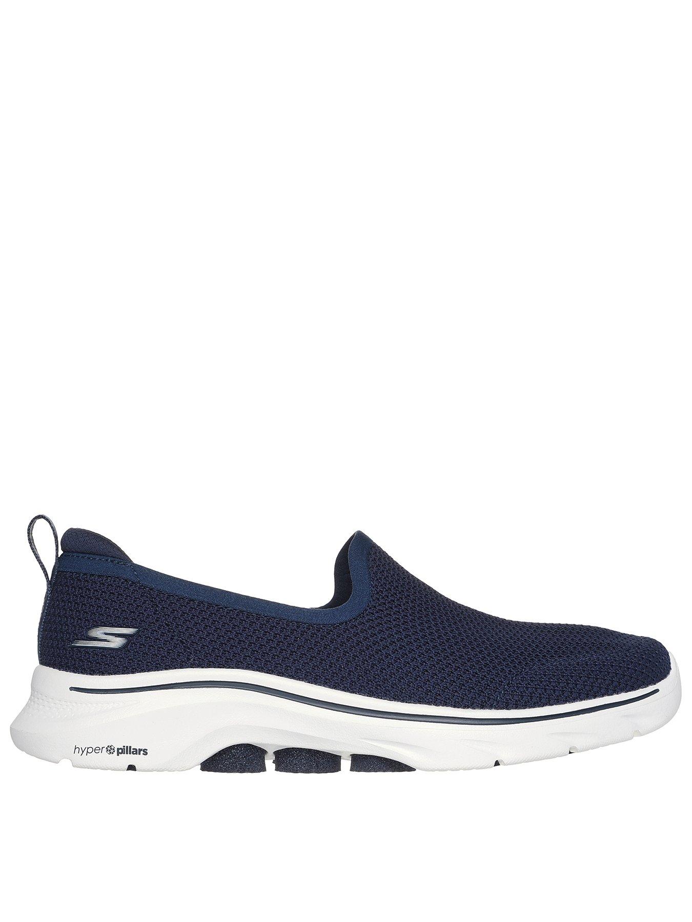 Skechers Athletic Stretch Knit Slip On - Navy