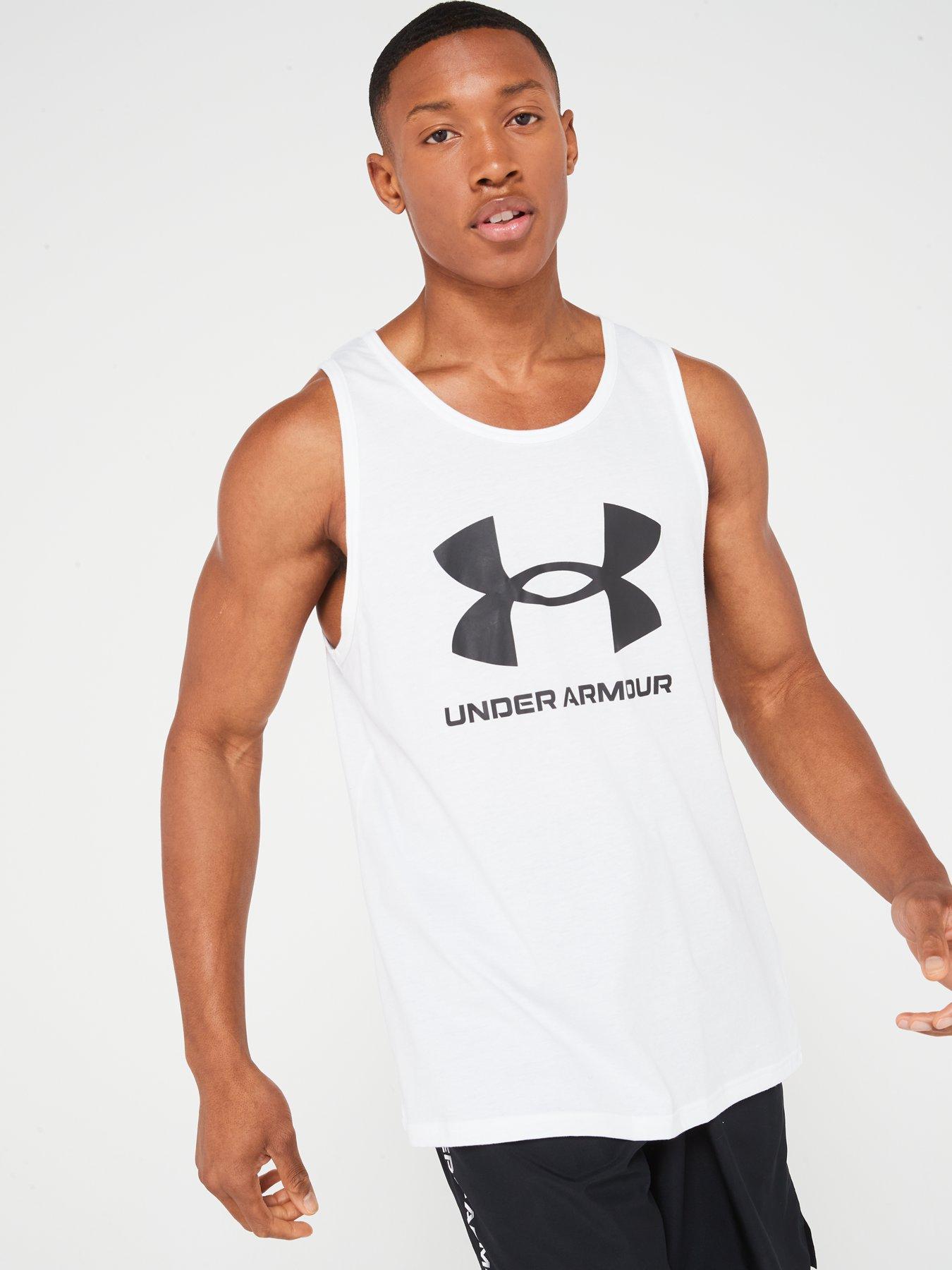 Black sleeveless under clearance armour