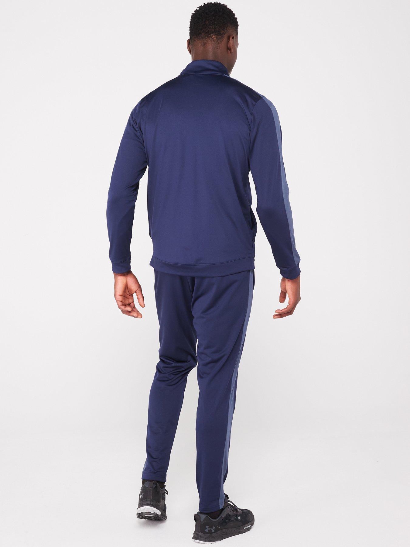 Image 2 of 6 of UNDER ARMOUR Men's Training Knit Tracksuit - Navy/Grey