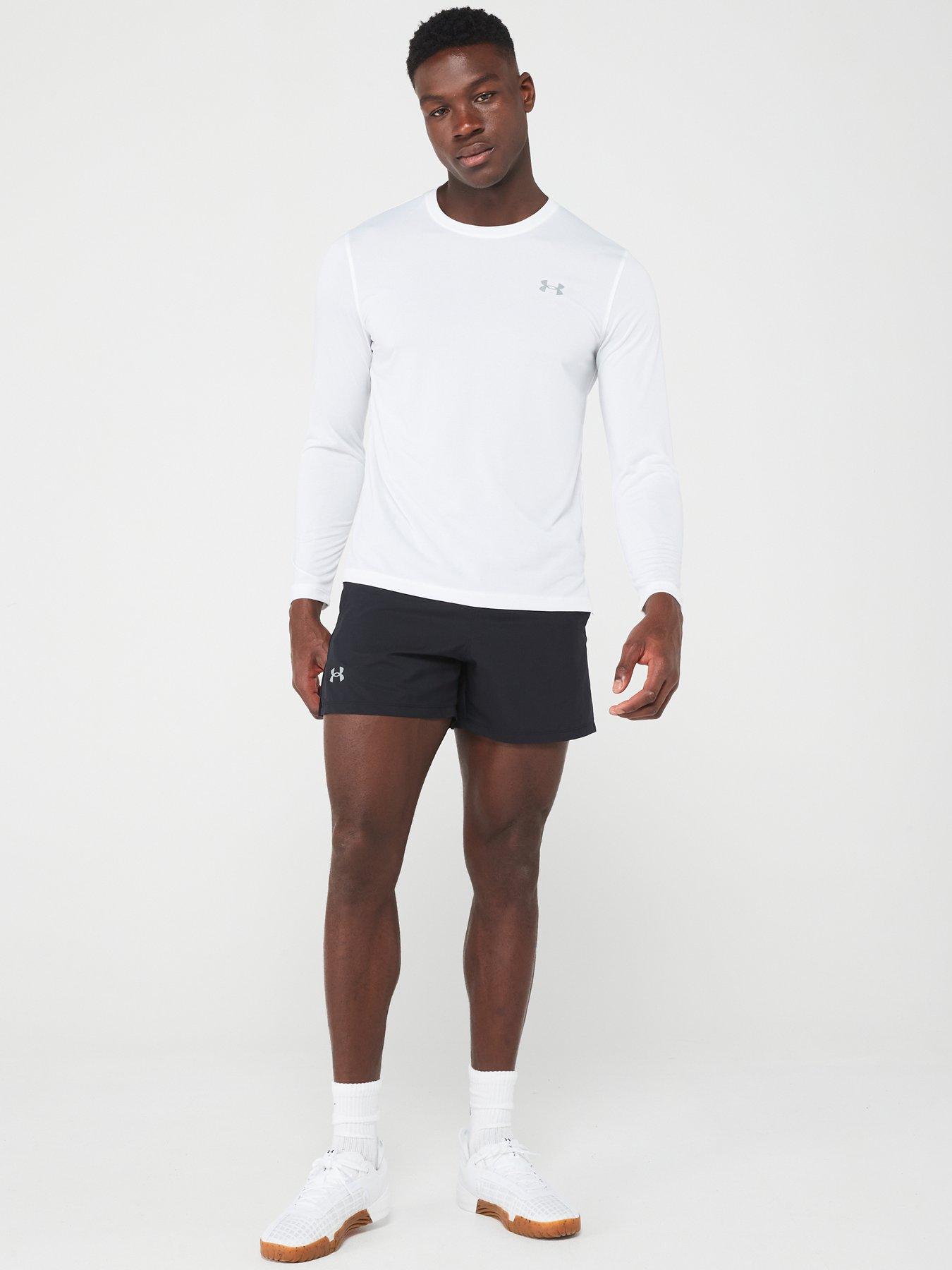 Image 3 of 5 of UNDER ARMOUR Mens Running Launch 5 Inch Shorts - Black