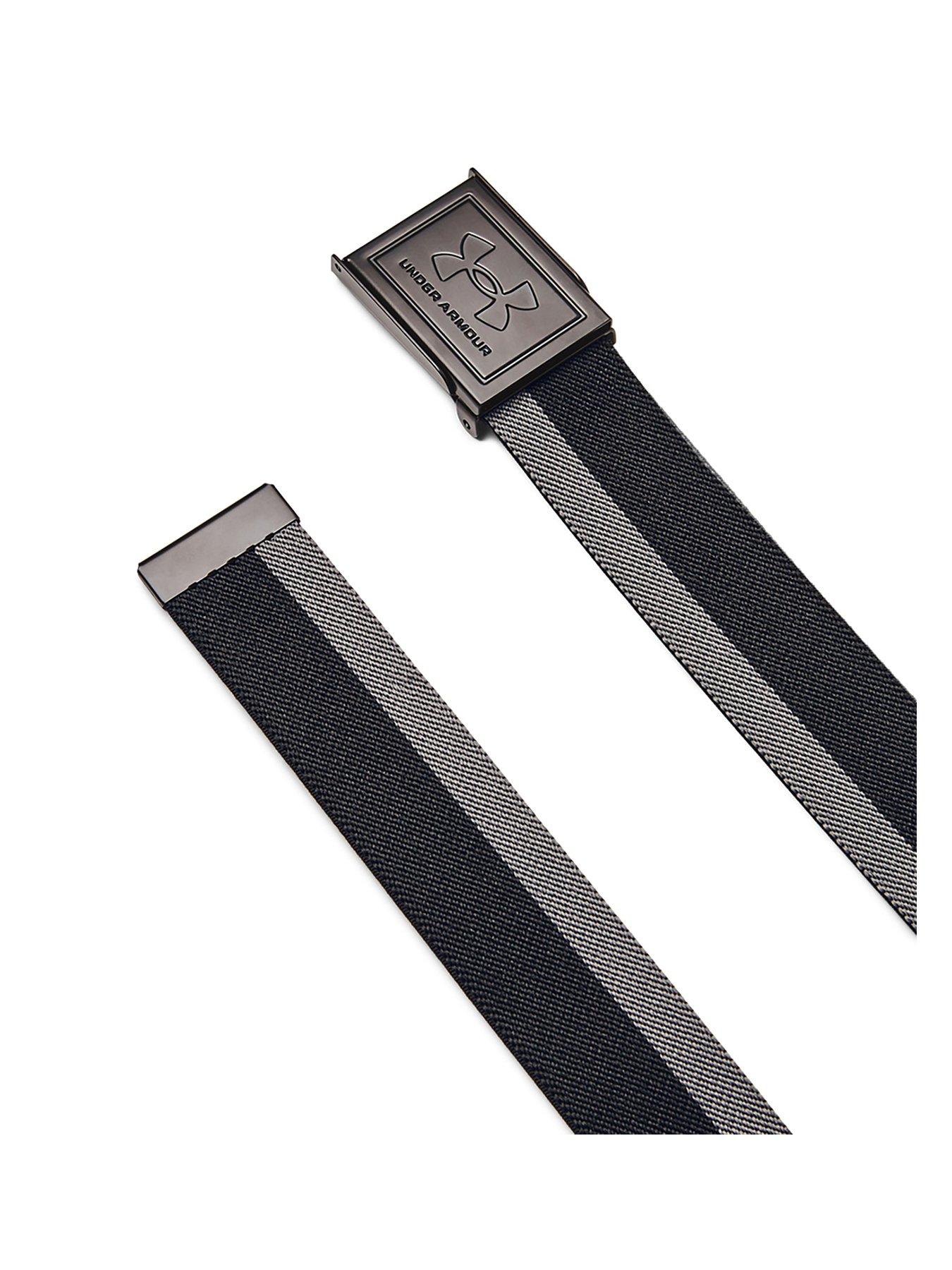 undefined Mens Golf Stretch Webbing Belt  -  Black