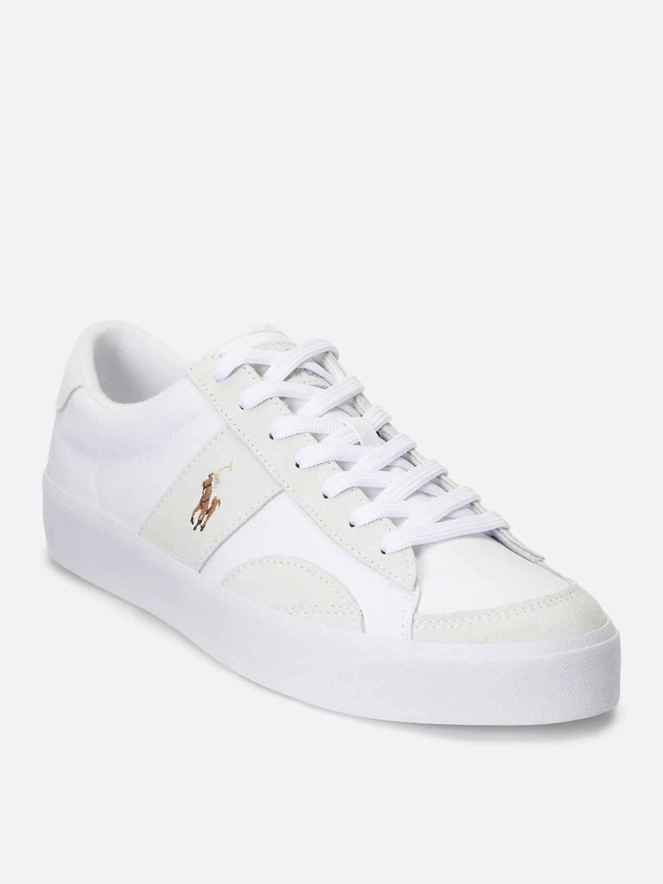 Polo Ralph Lauren Sayer-ne Trainers - White | Very