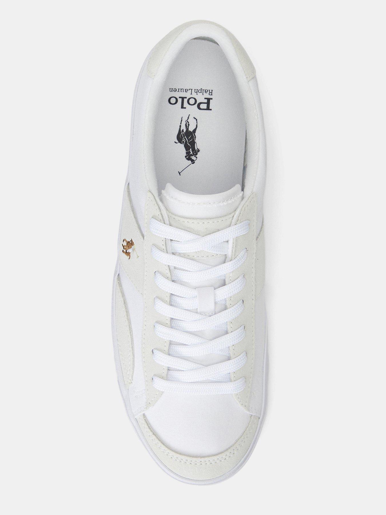 Polo Ralph Lauren Sayer-ne Trainers - White | Very