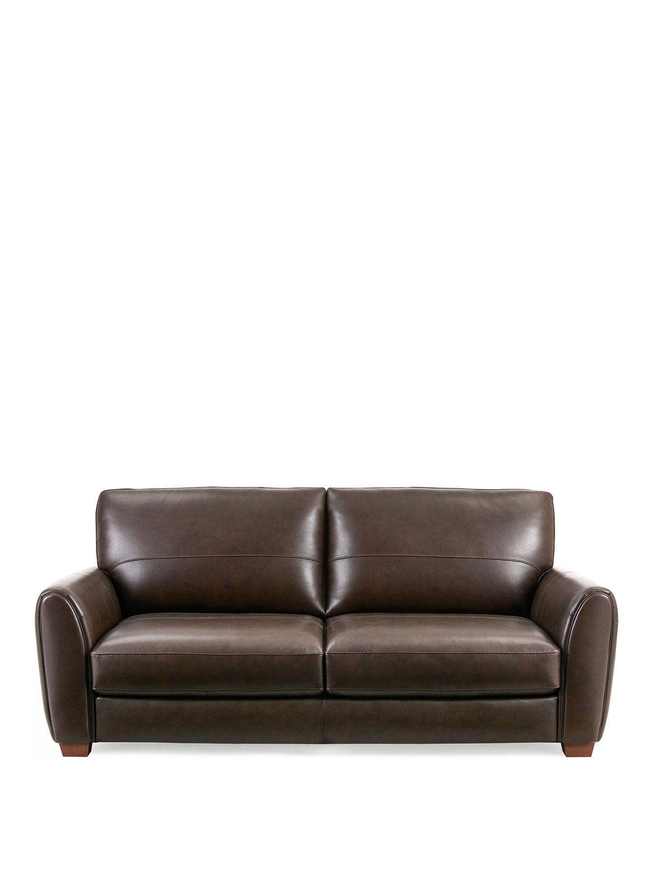 Image 2 of 6 of The Very Collection New Molina 3 Seater&nbsp;Leather/faux Leather Sofa