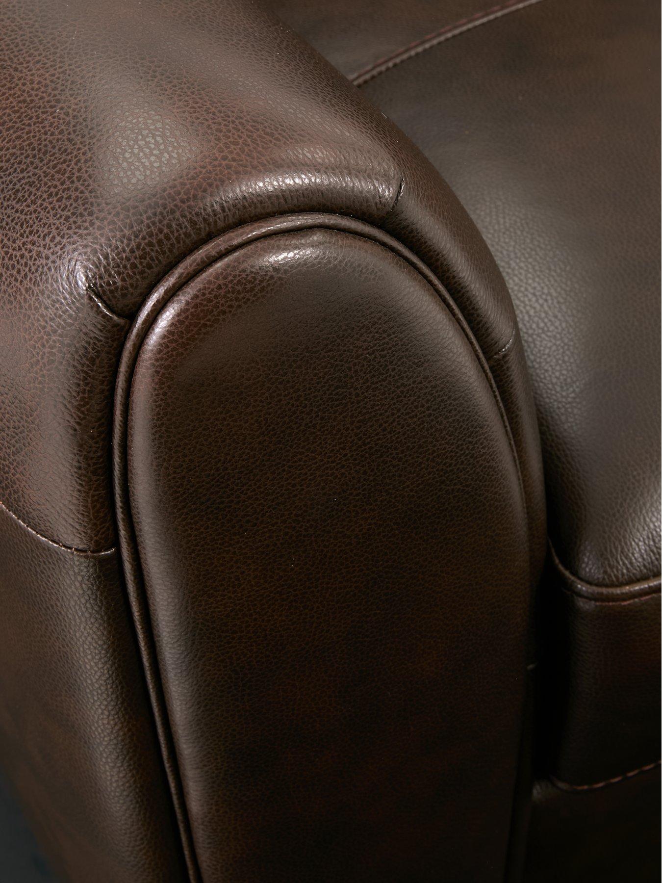 Image 5 of 6 of The Very Collection New Molina 3 Seater&nbsp;Leather/faux Leather Sofa