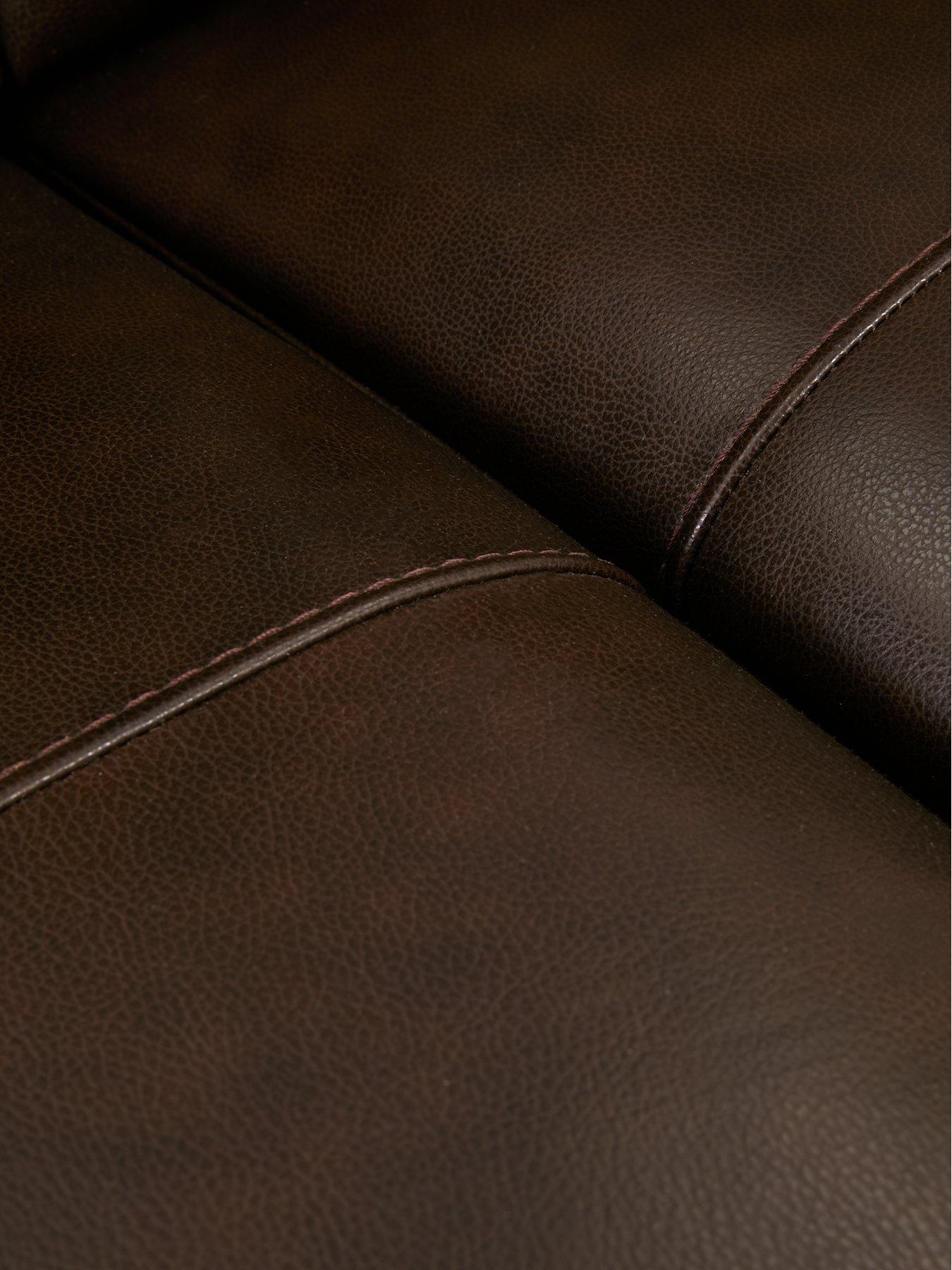 Image 6 of 6 of The Very Collection New Molina 3 Seater&nbsp;Leather/faux Leather Sofa