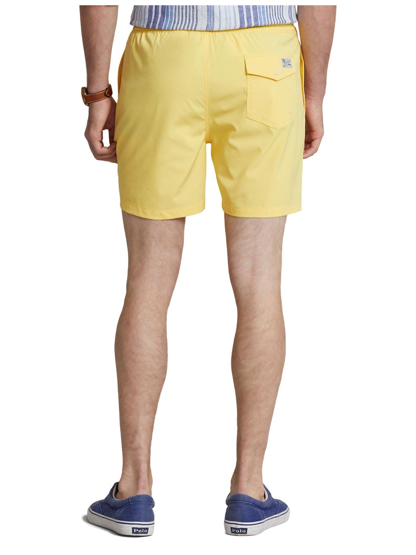 Ralph lauren yellow shorts deals