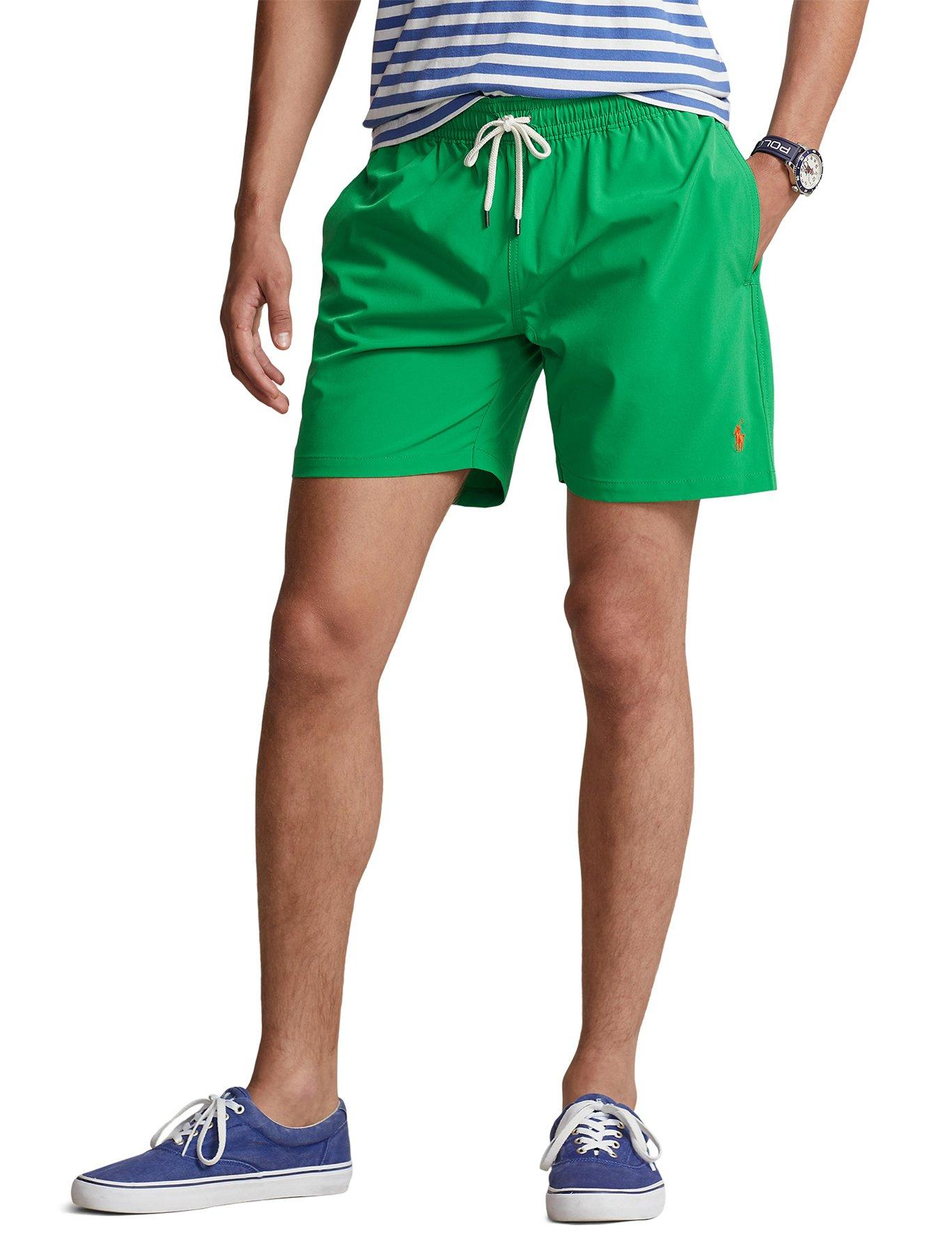 Polo Ralph Lauren Traveler Swim Shorts - Green | Very.co.uk