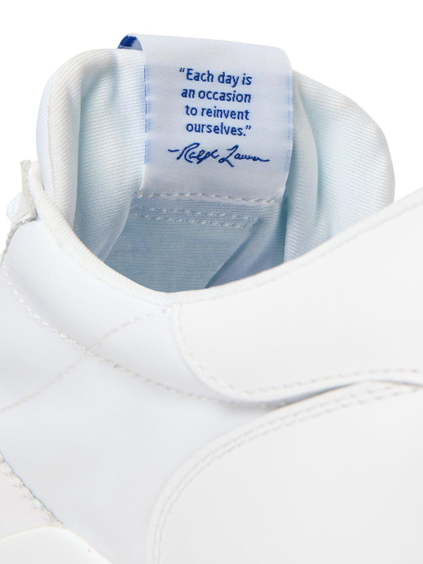 Polo Ralph Lauren Train 89 Pp Trainers - White | Very.co.uk