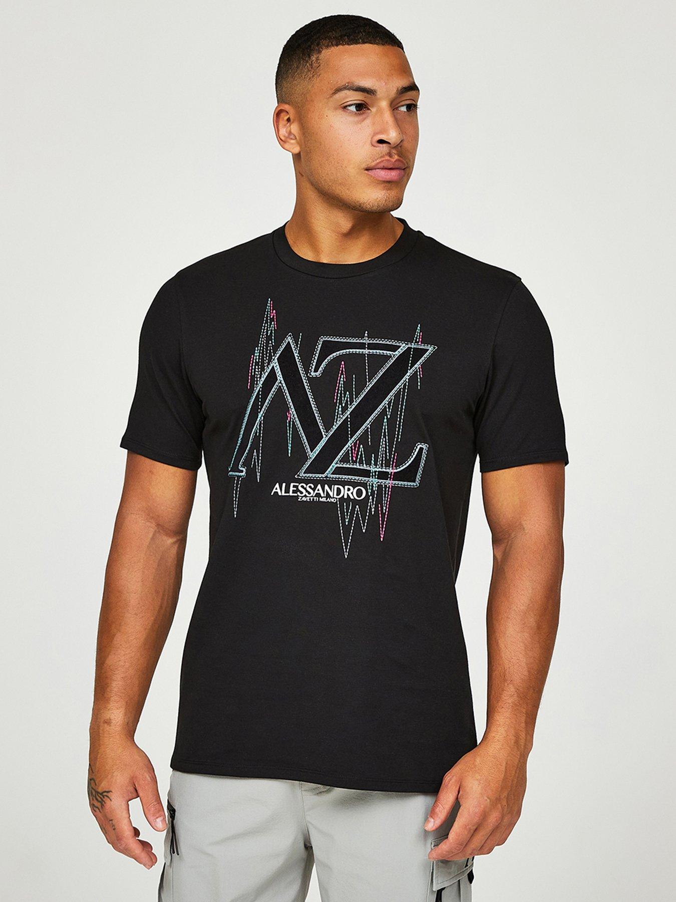 alessandro-zavetti-soundwave-short-sleeve-t-shirt-black