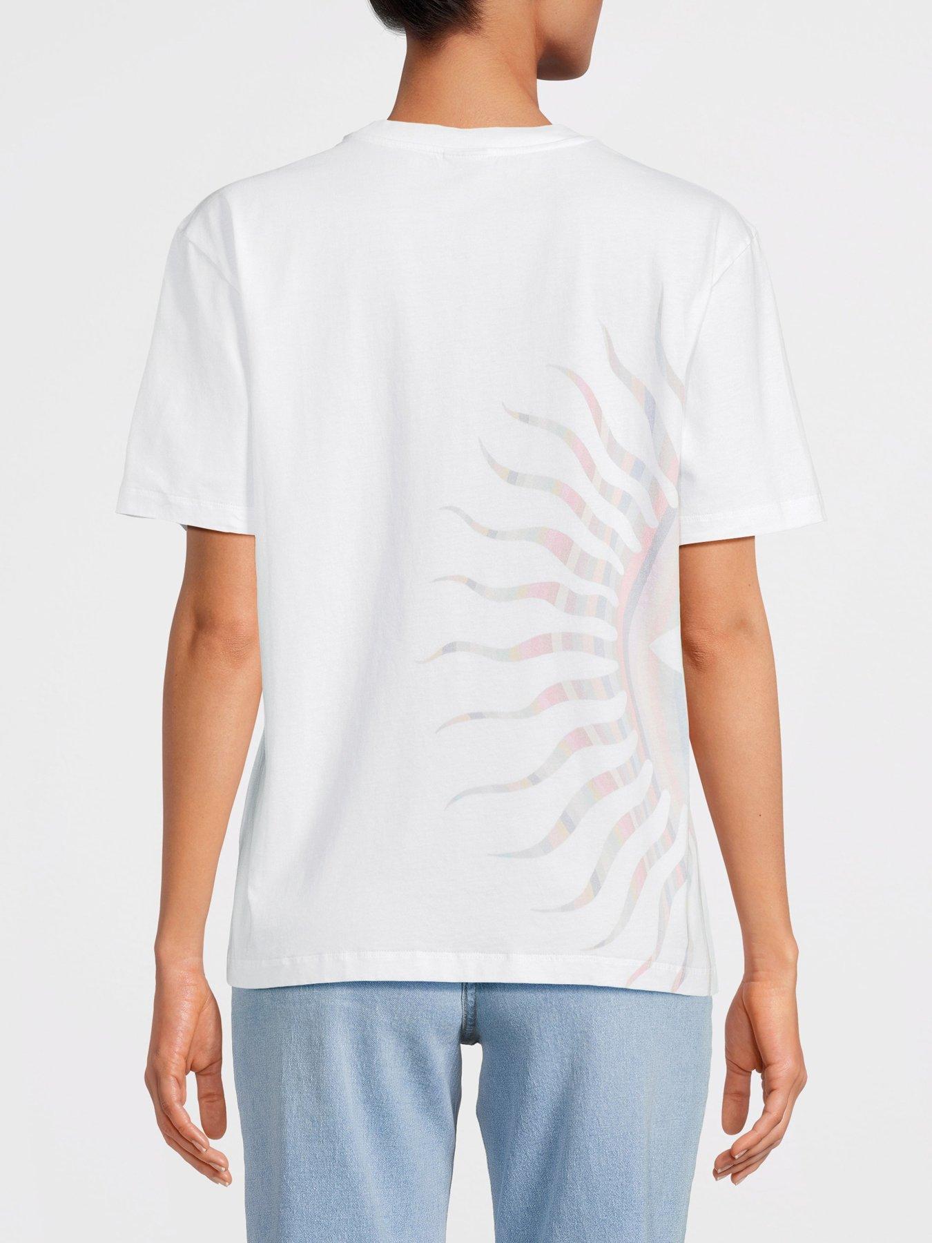 PS PAUL SMITH Swirl Sun T-shirt - White