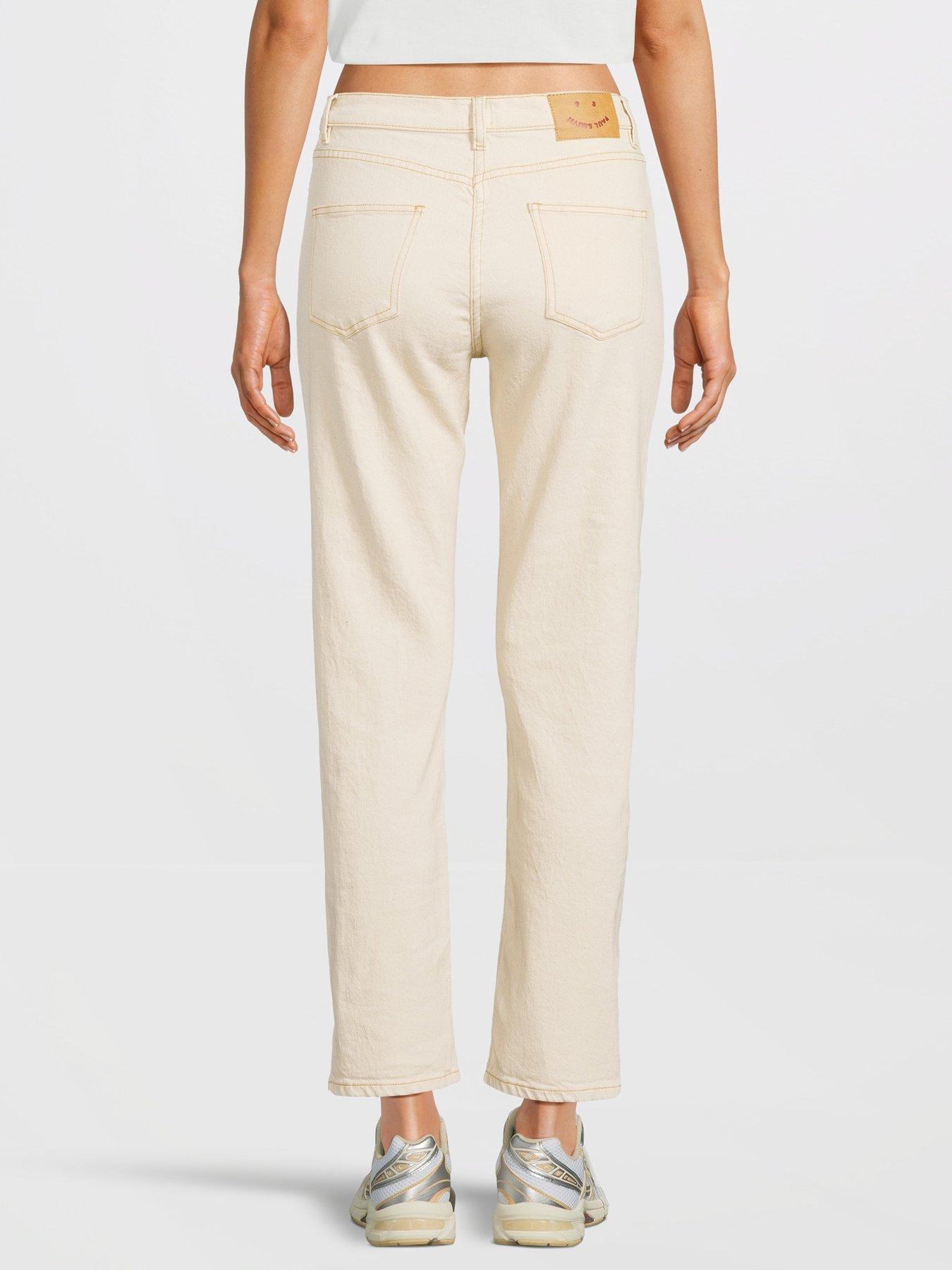 PS PAUL SMITH Straight Fit Jeans - Ecru | Very