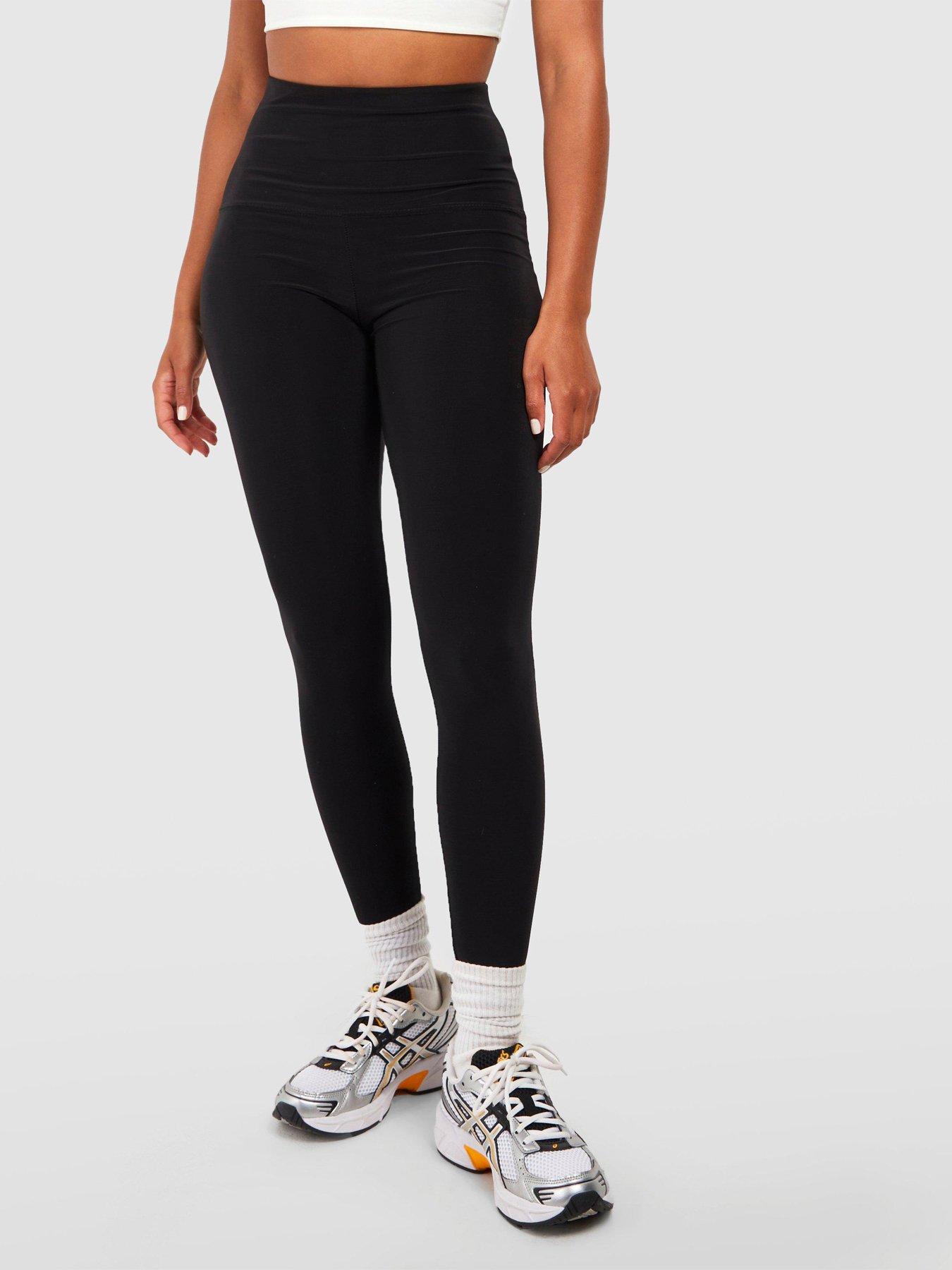 Boohoo Double Layer High Waisted Sculpt Leggings