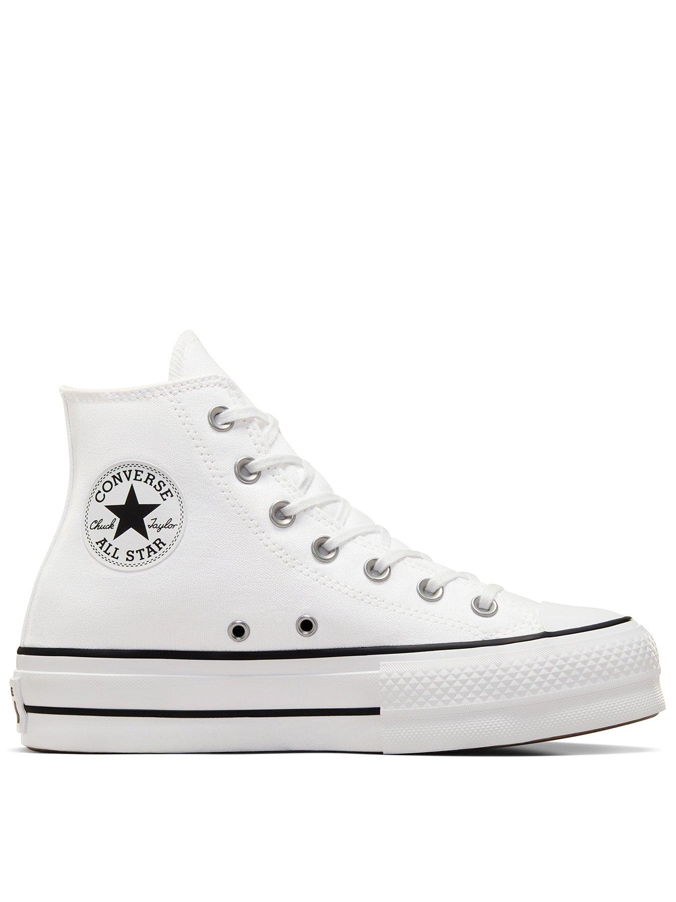 Converse white uk sale best sale