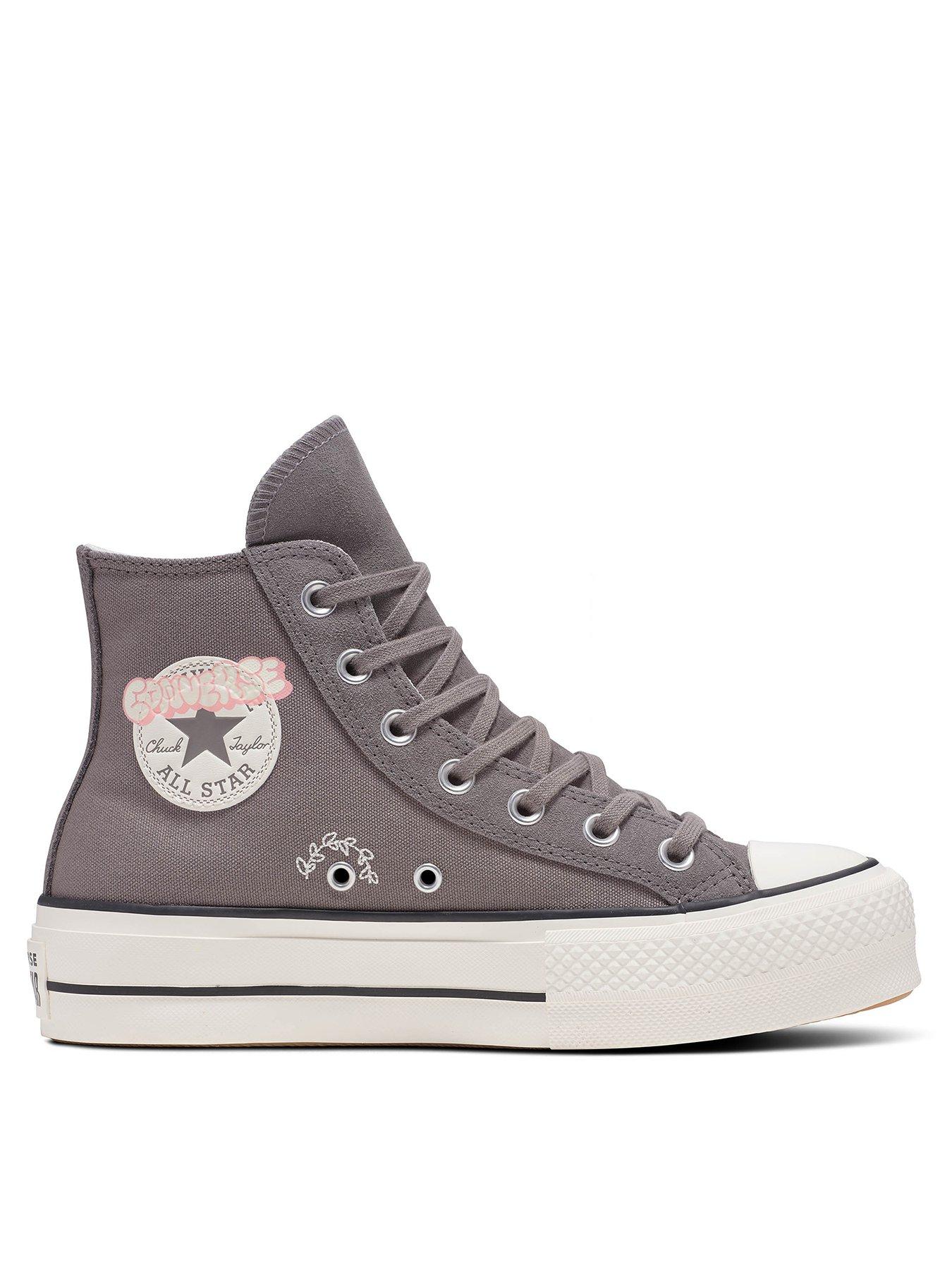 Converse dainty deals glitter womens trainers