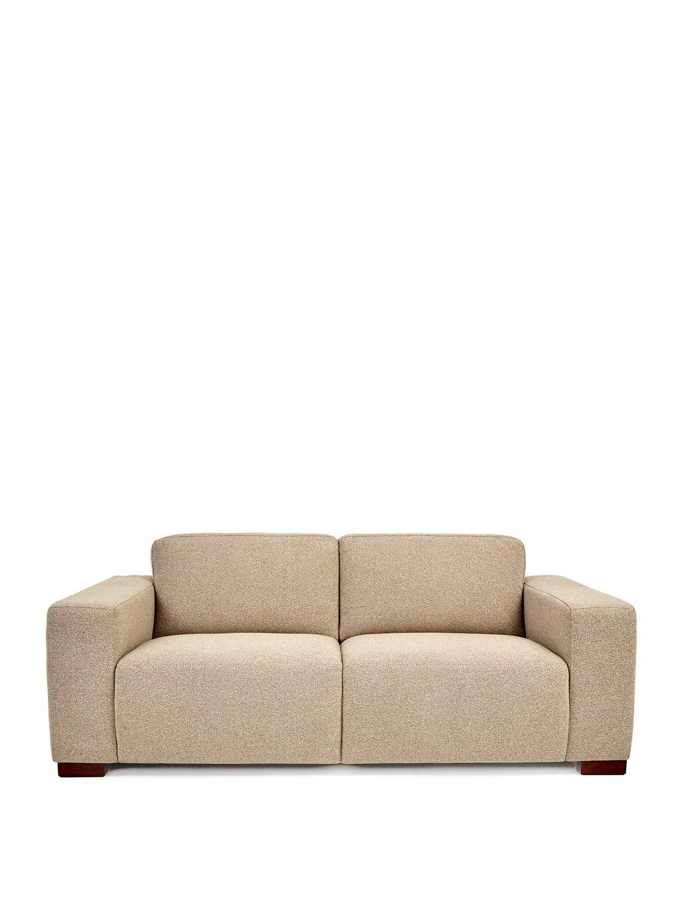Image 2 of 7 of Michelle Keegan Home Cortes 2 Seater Fabric Sofa - Natural