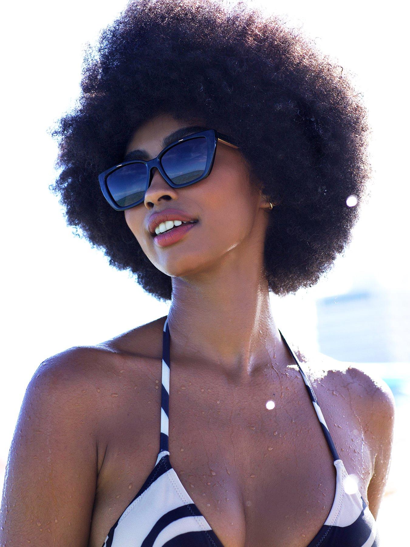undefined The Palmeras Squared Cat Eye Sunglass