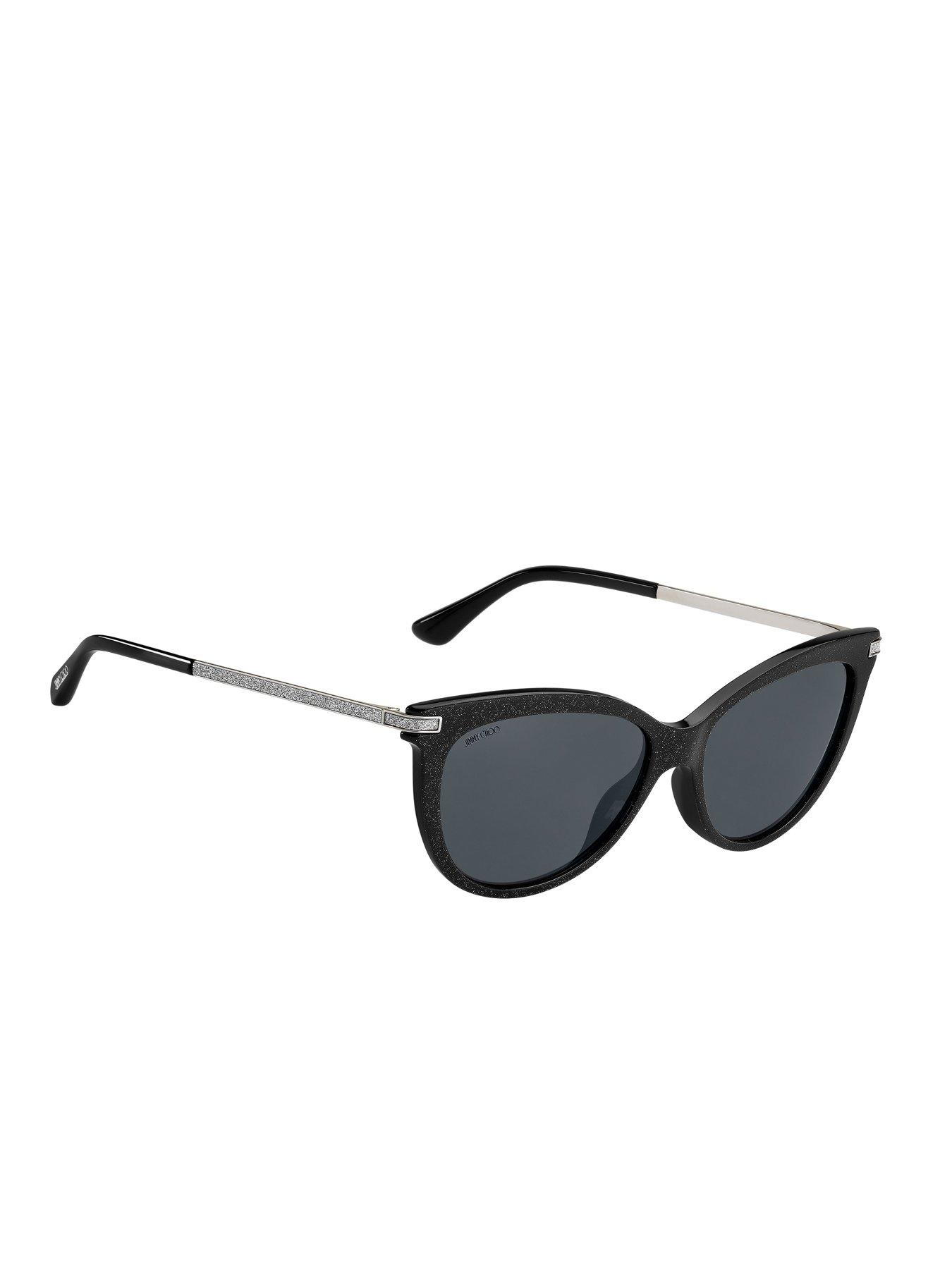 Black glitter sunglasses best sale
