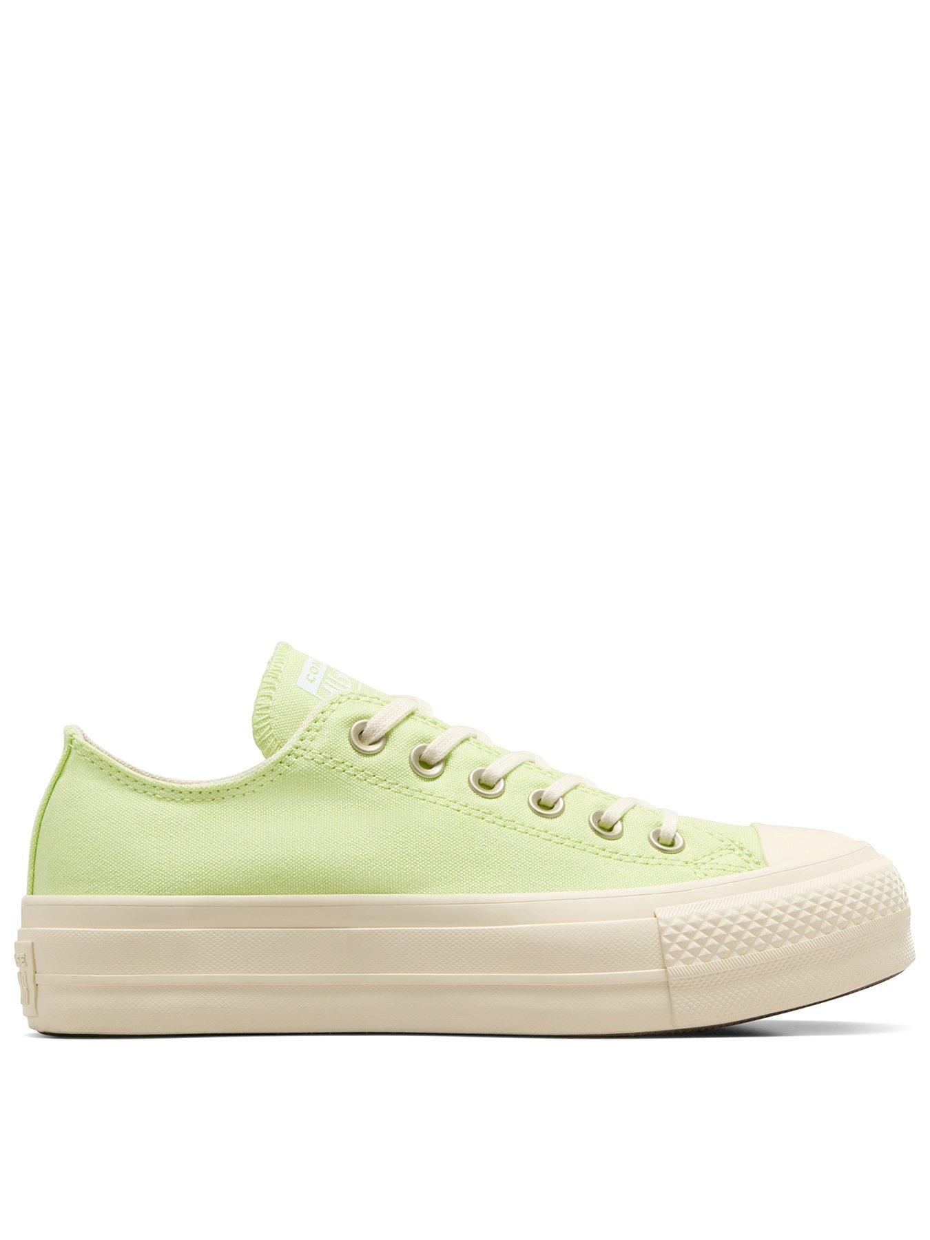 Womens Lift Crafted Color Ox Trainers Green