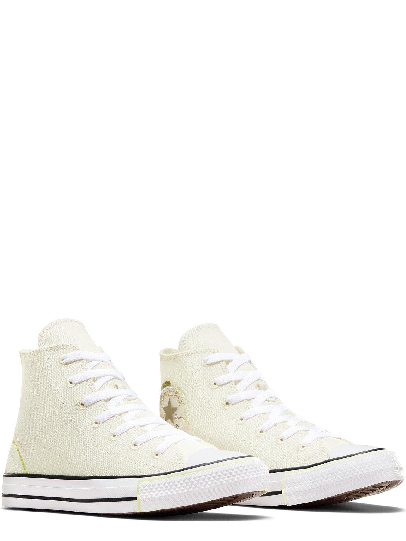 Womens Summer Verse High Top Trainers Off White
