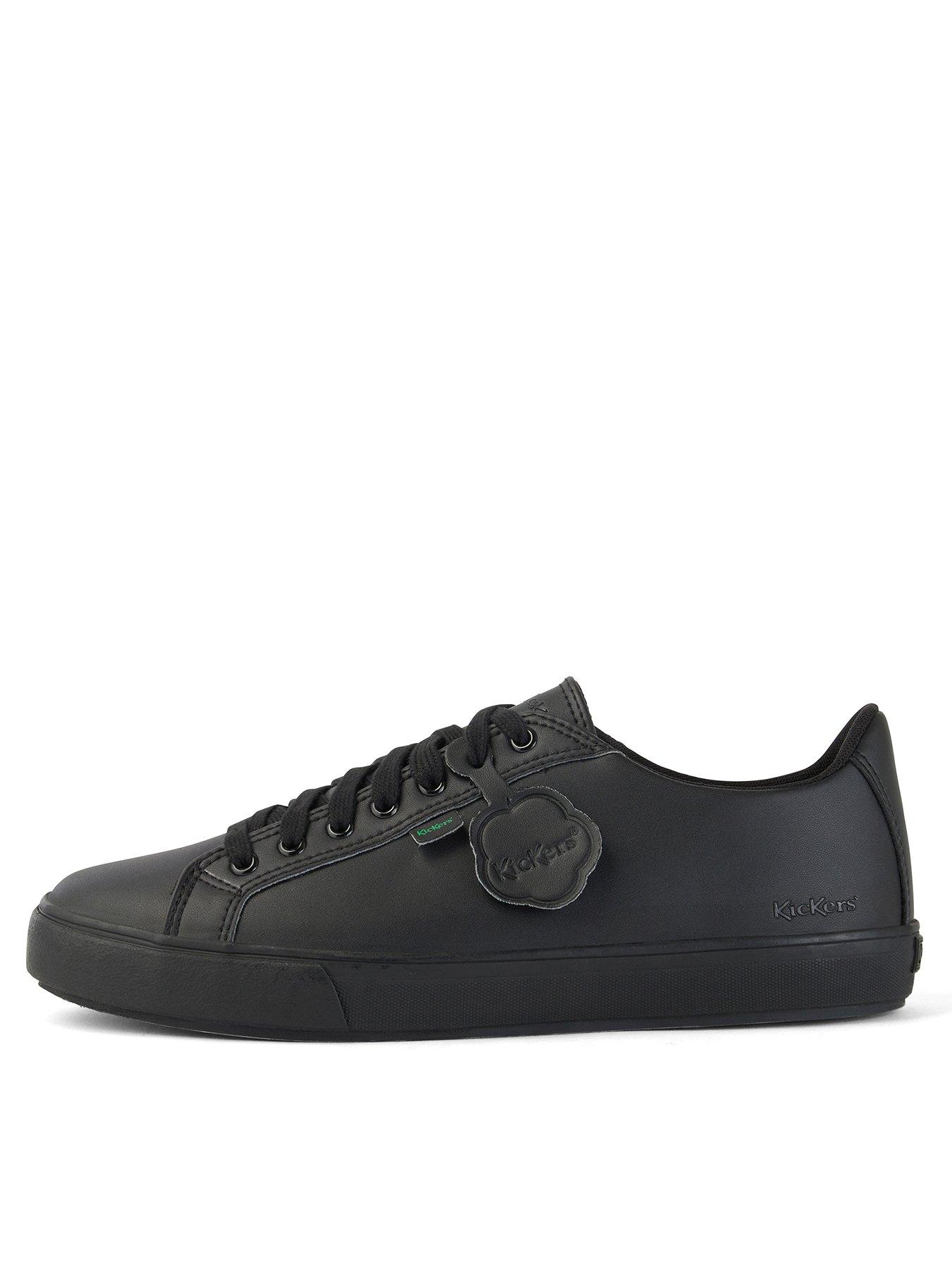 Kickers Men s Tovni Lacer Vegan Formal Lace Up Shoes Black Very