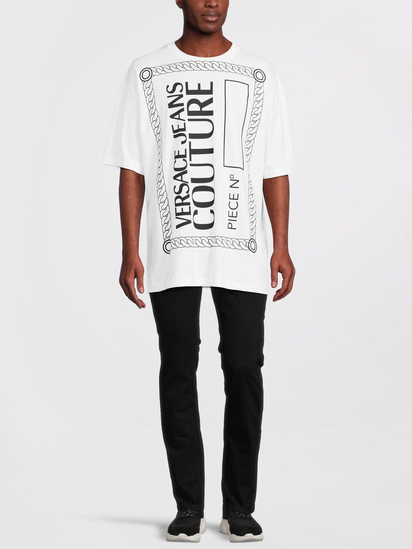 Versace jeans sweatshirt white sales