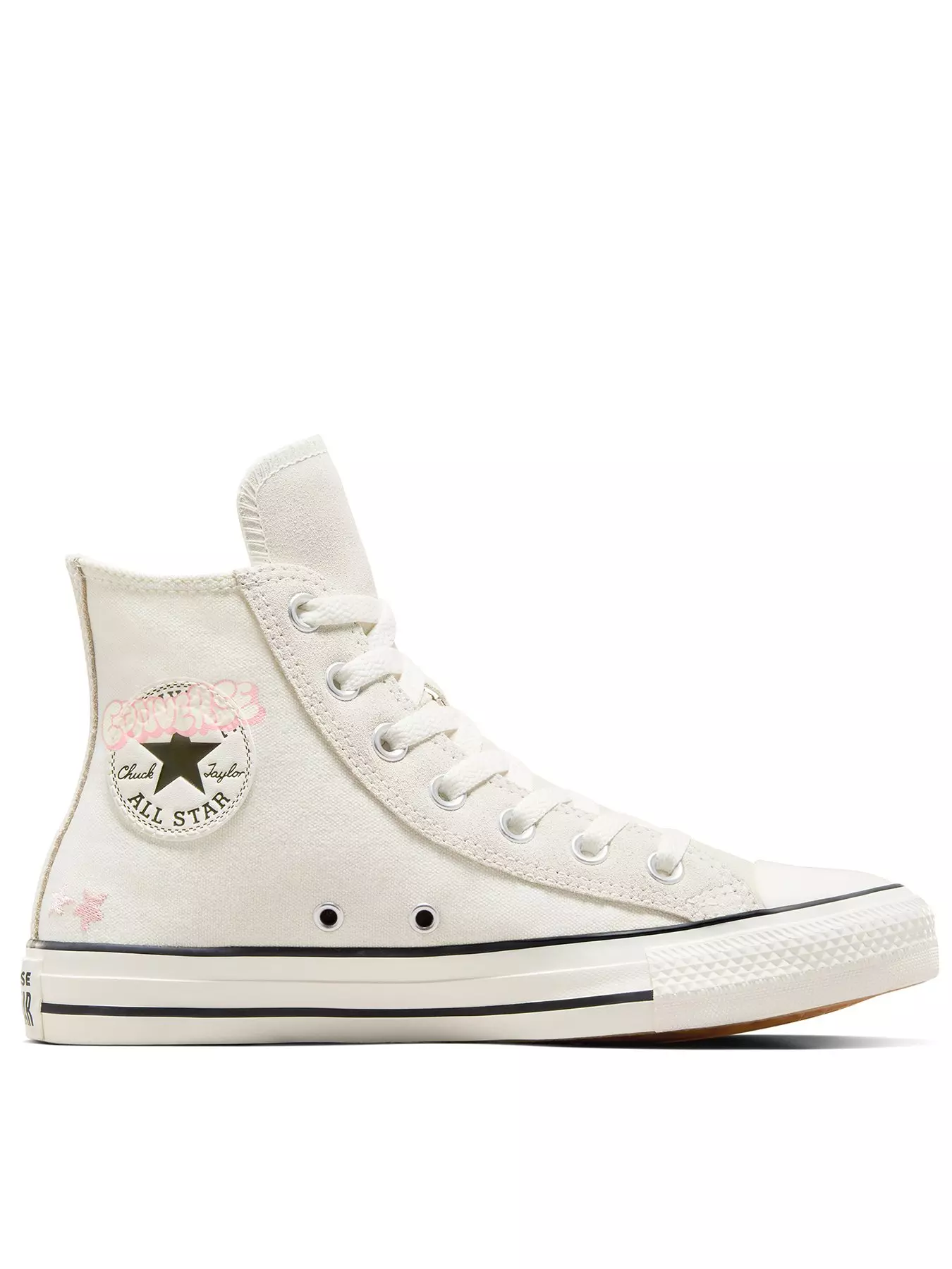 Converse All Star Platform Clean Leather High Top Womens White - Converse