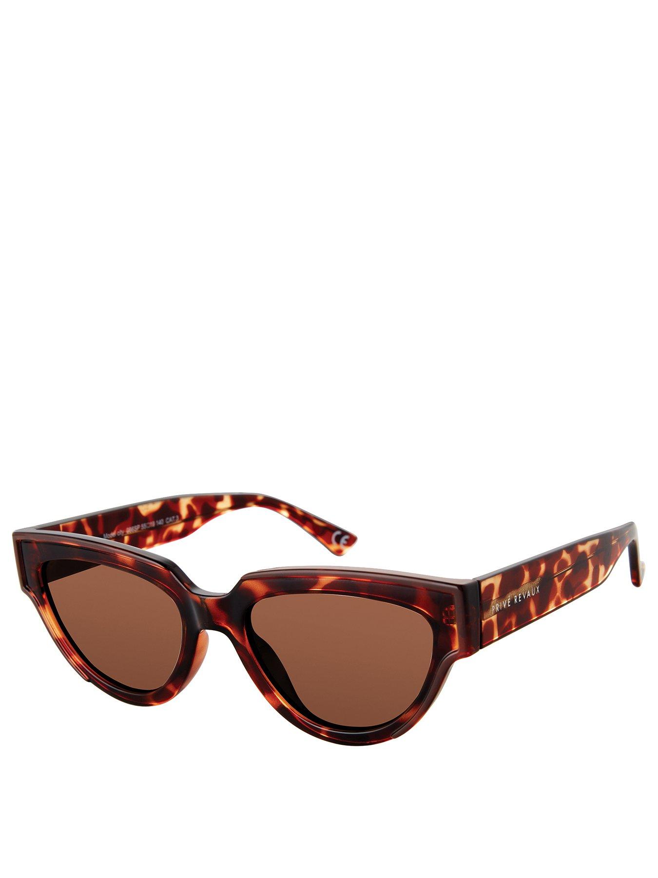 Image 1 of 3 of Prive Revaux Model City Small Cateye Sunglass