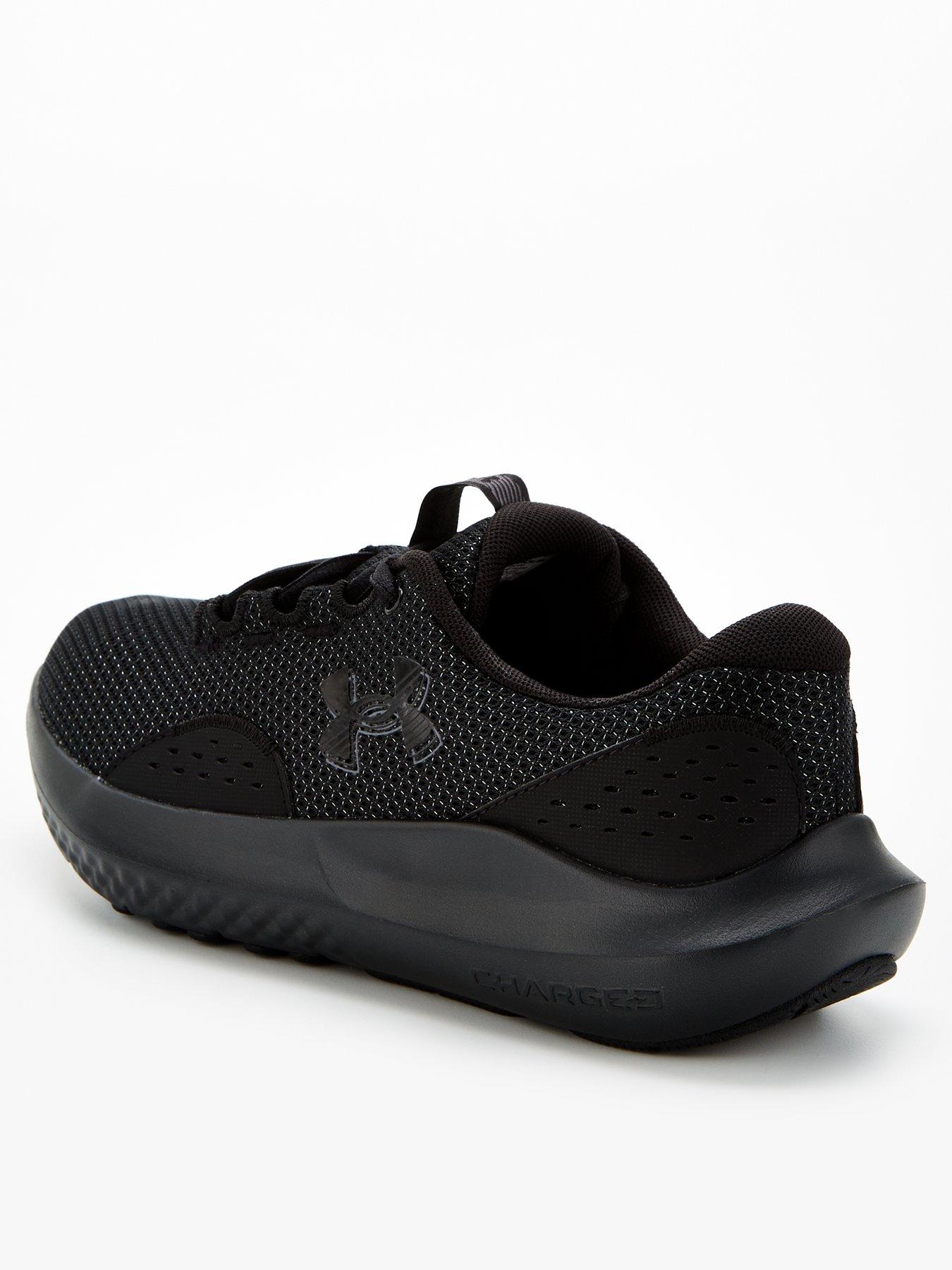 Under Armour Womens Running Charged Surge 4 Trainers - Black 