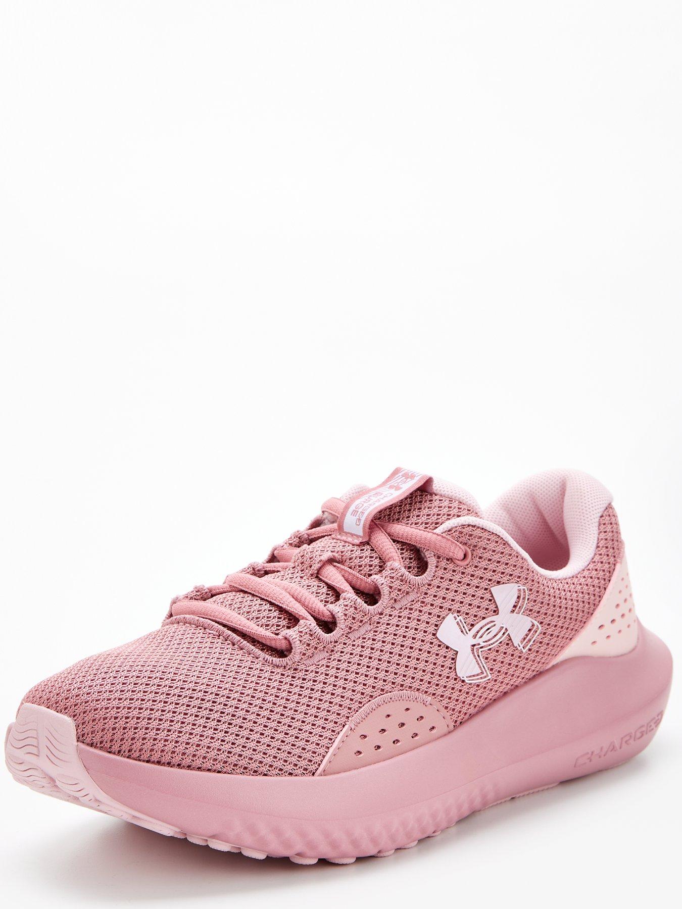 Pink under armor shoes online