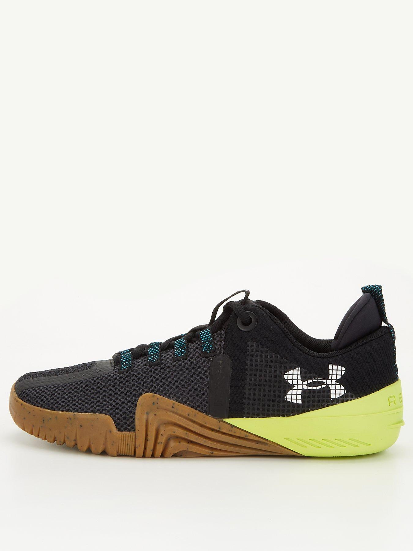 undefined Mens Training TriBase Reign 6 Trainers - Black/Teal