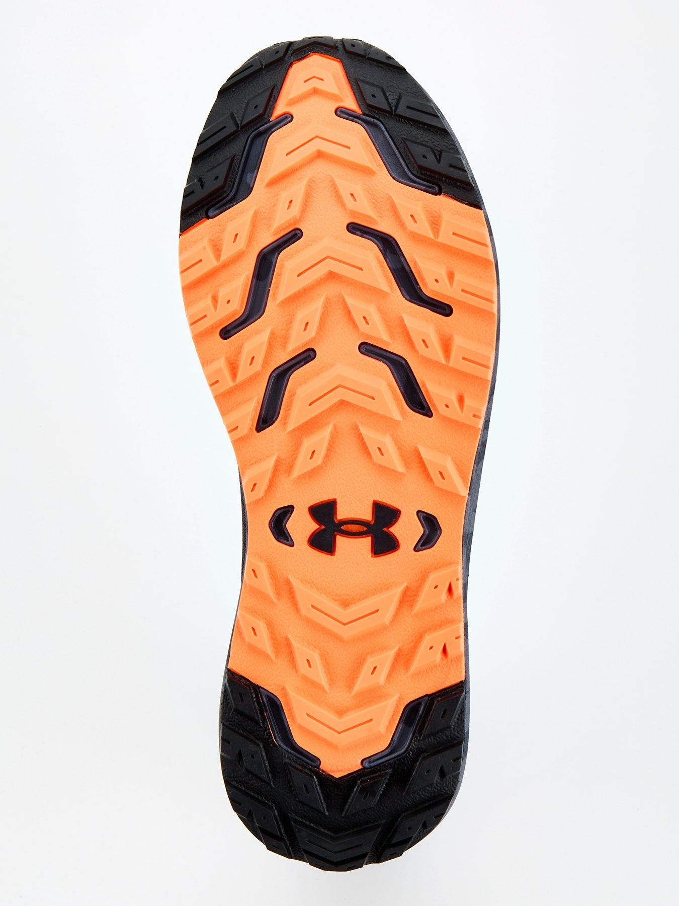 UNDER ARMOUR Running Bandit Trail 3 Trainers Black Orange Very