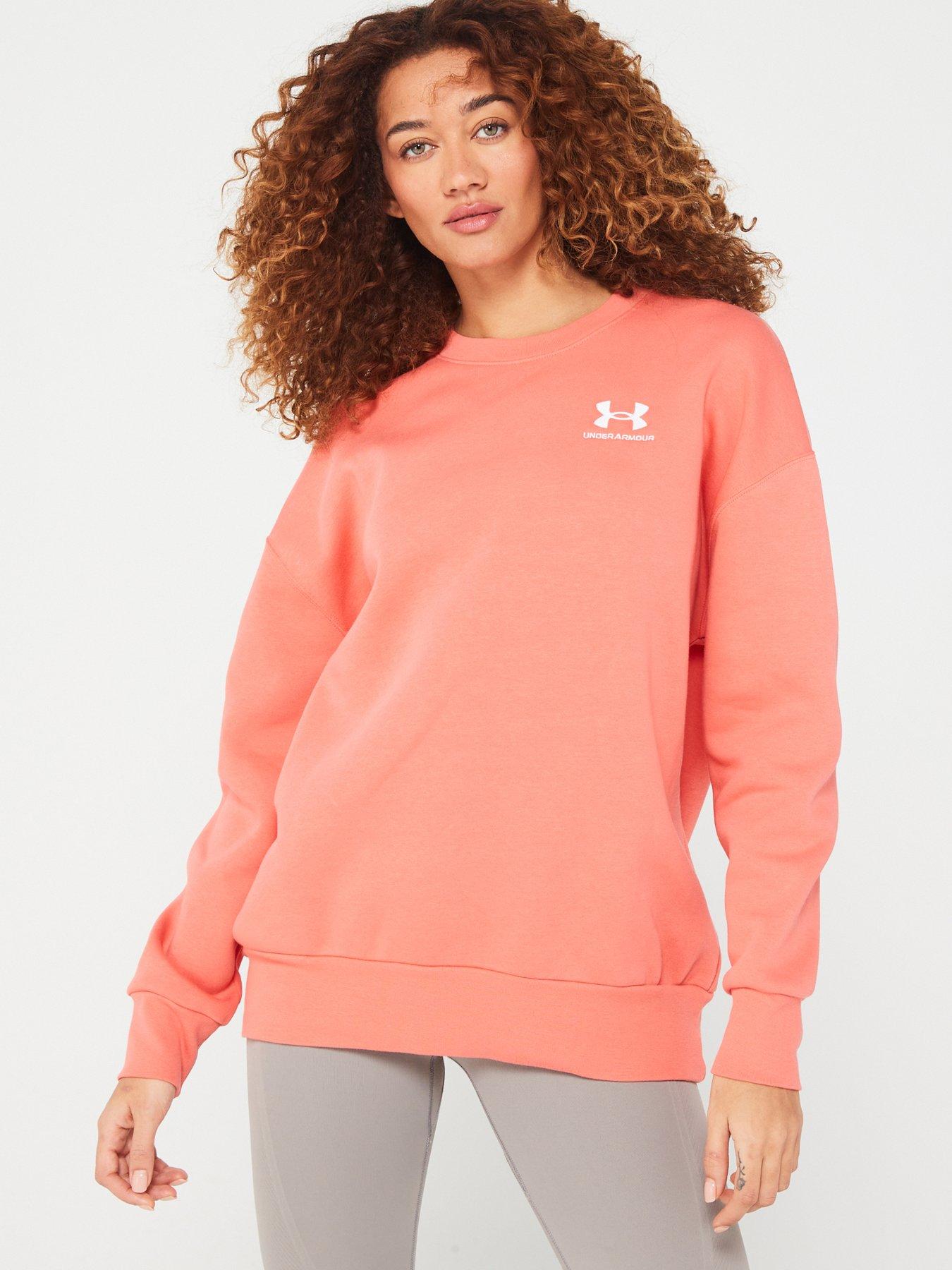 Under armour deals pink fleece