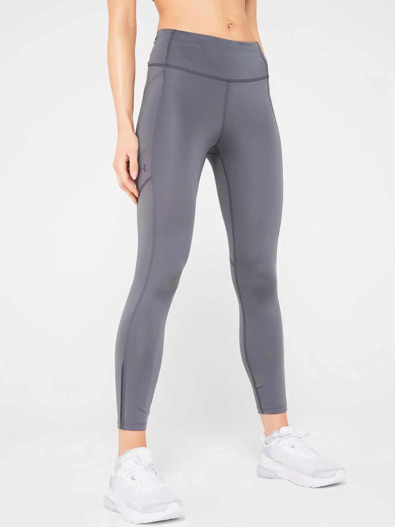 Under Armour, Pants & Jumpsuits, Under Armour Womens Fly Fast 2 Mesh 78 Leggings  Small
