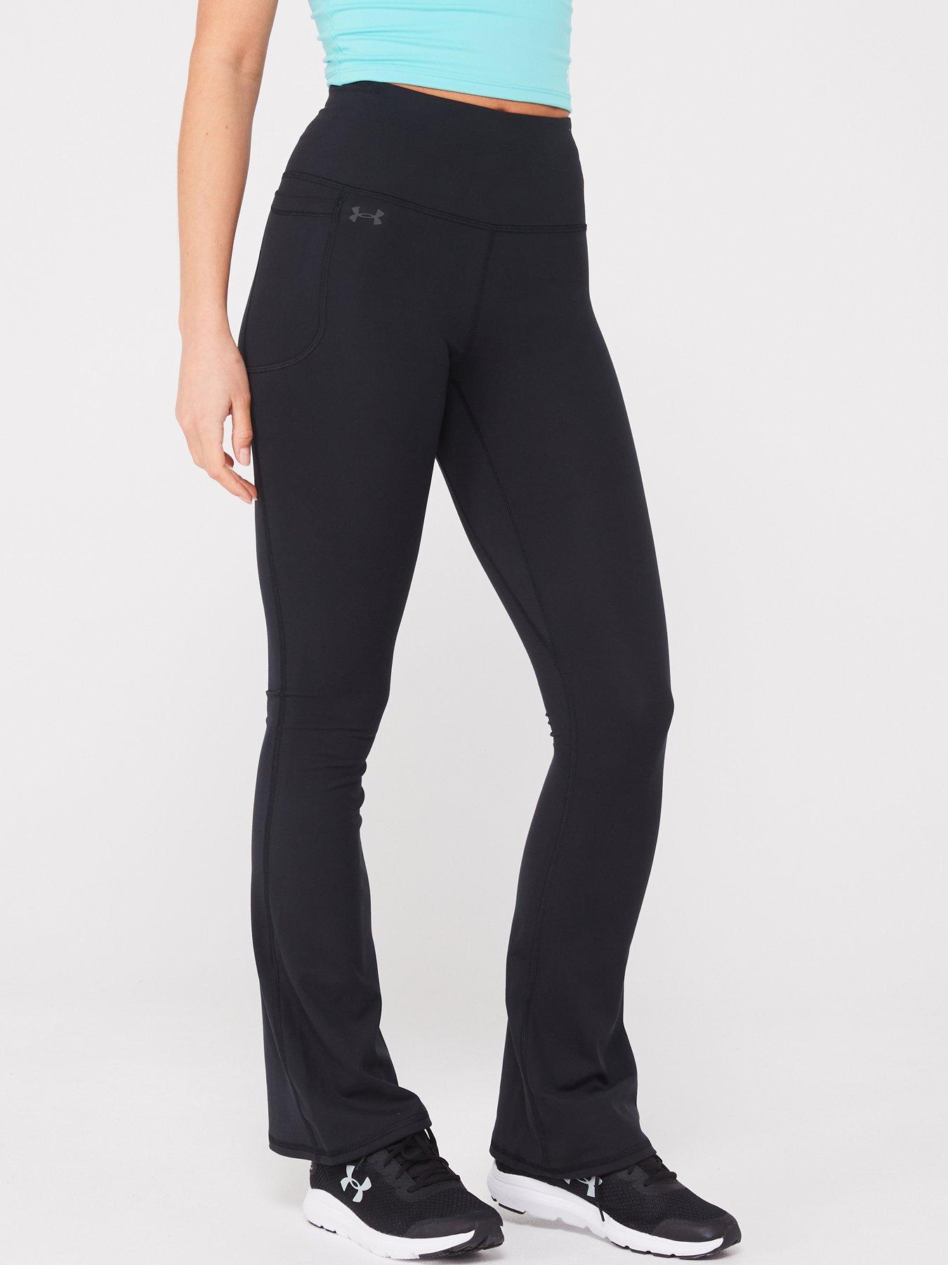 Womens Motion Flare Pants - Black