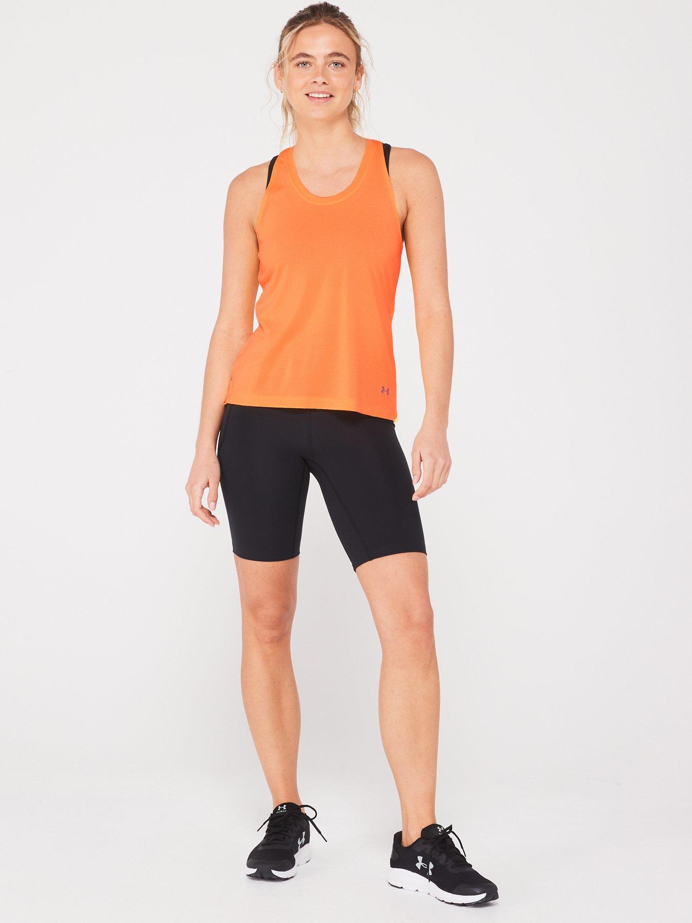 UNDER ARMOUR Women s Running Streaker Vest Orange Very